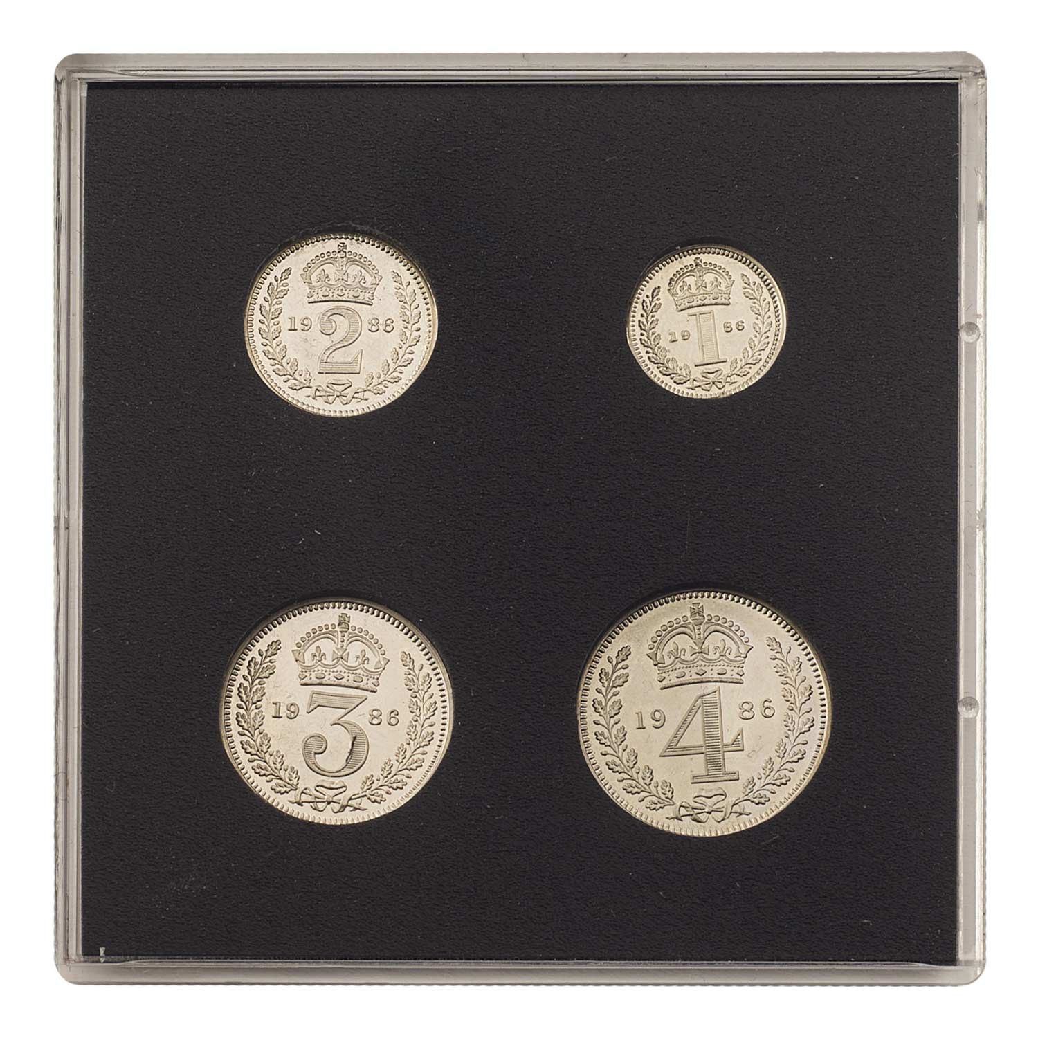 1986 Elizabeth II Maundy Set 