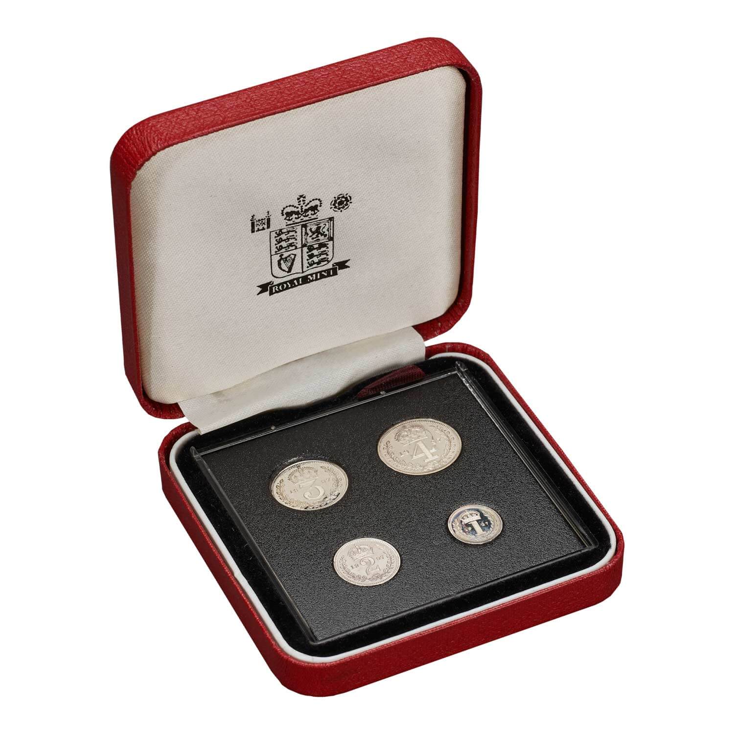 1997 Elizabeth II Maundy Set in a Deluxe Royal Mint Box