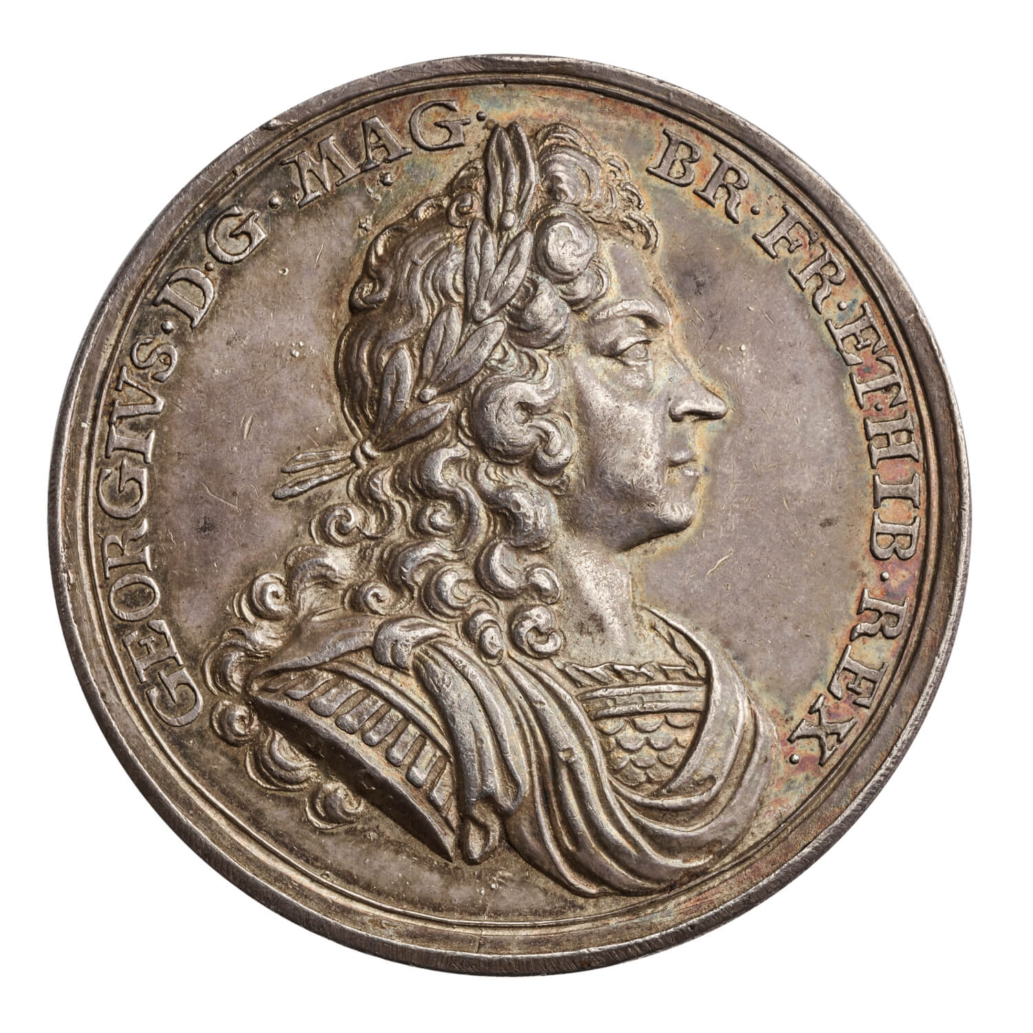 1714 George I Silver Coronation Medal