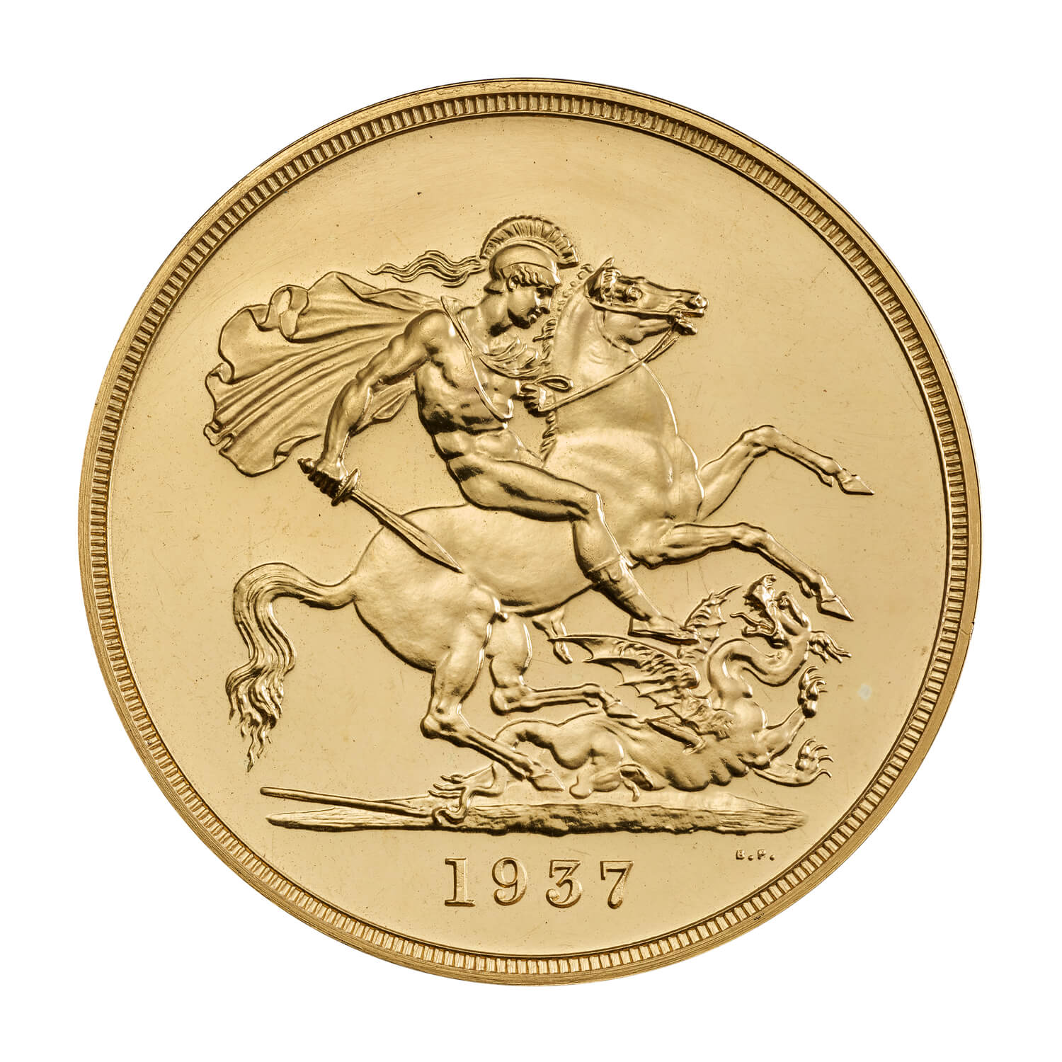 1937 George VI Gold Proof Five (Quintuple) Sovereign