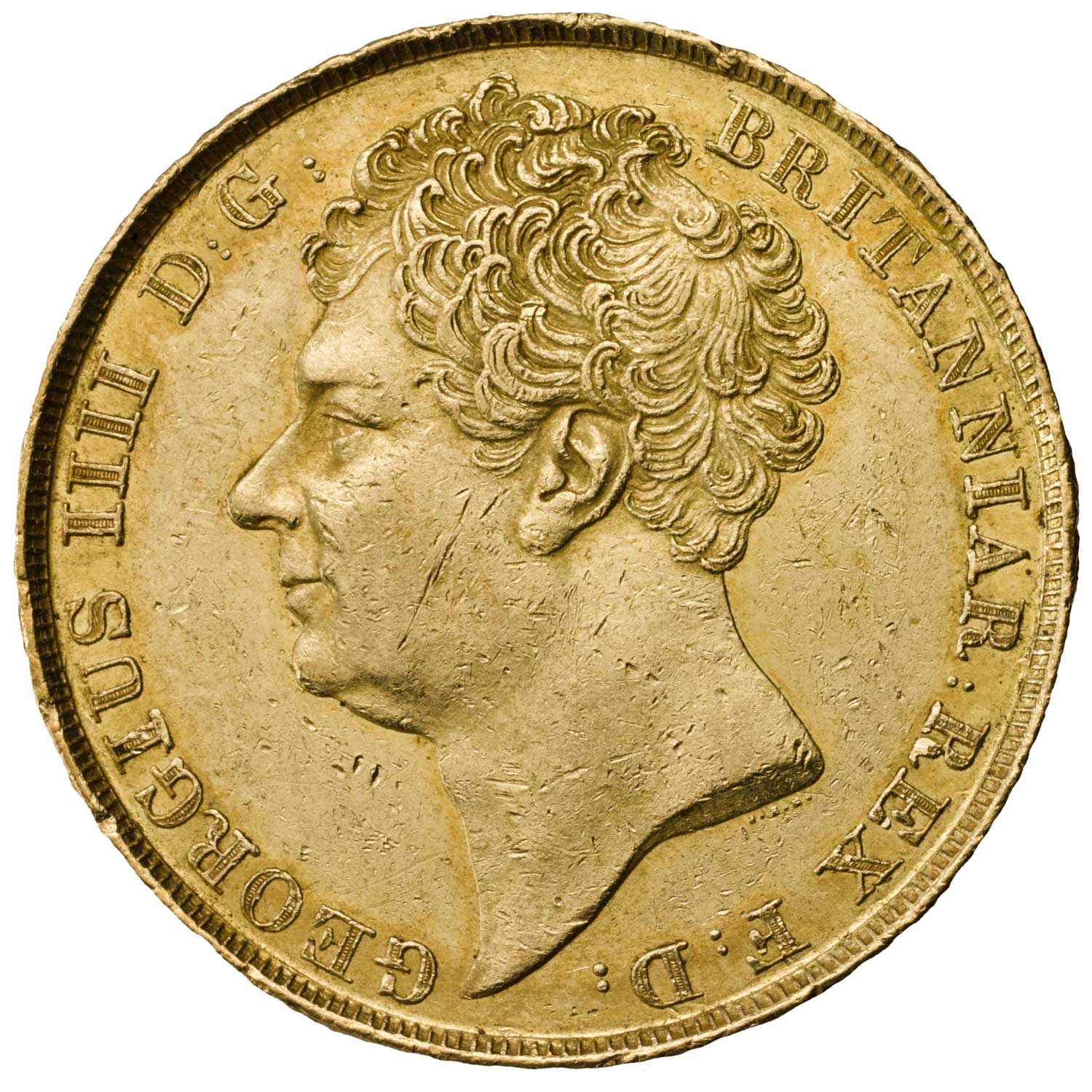 1823 George IV Double Gold Sovereign