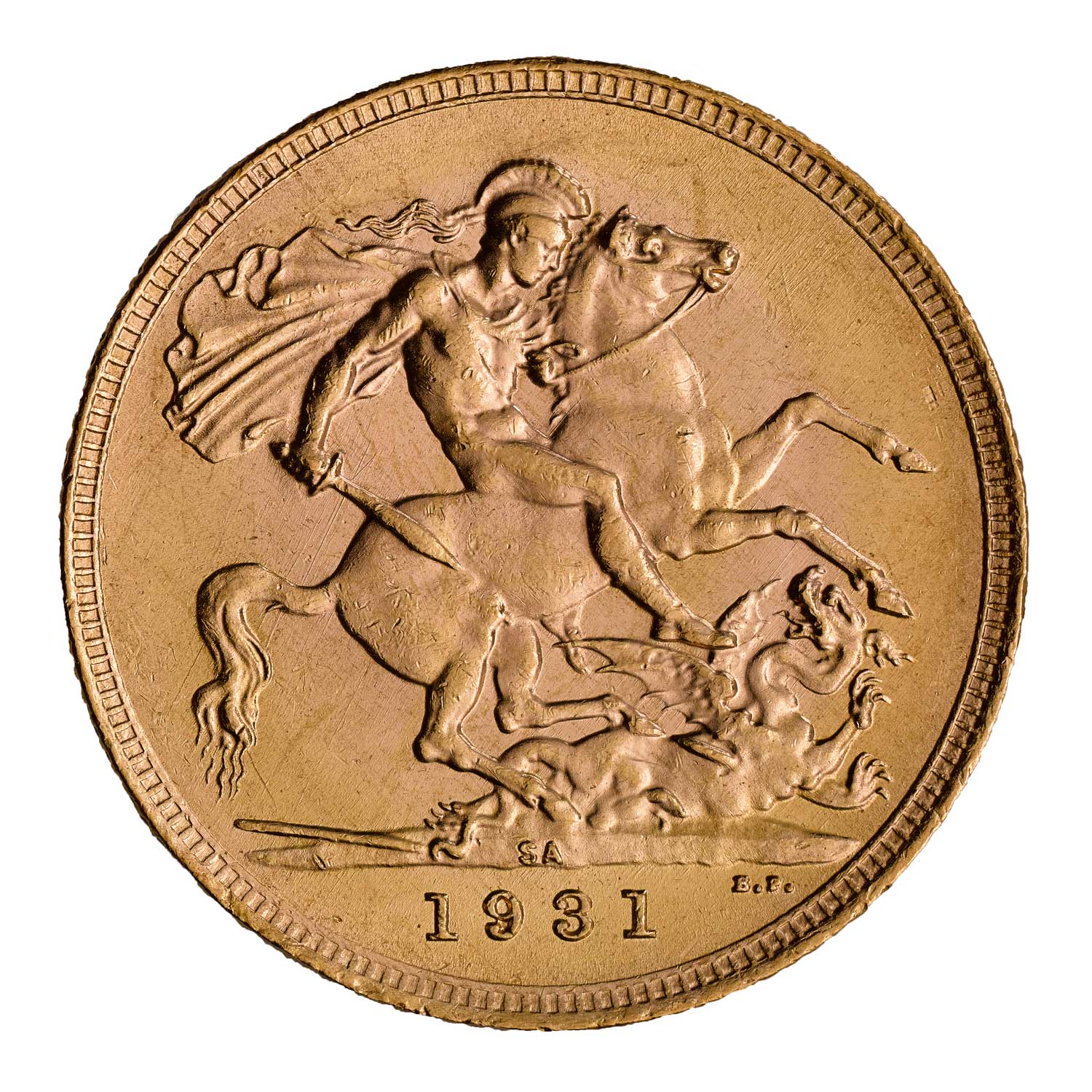 1931 George V Gold Sovereign