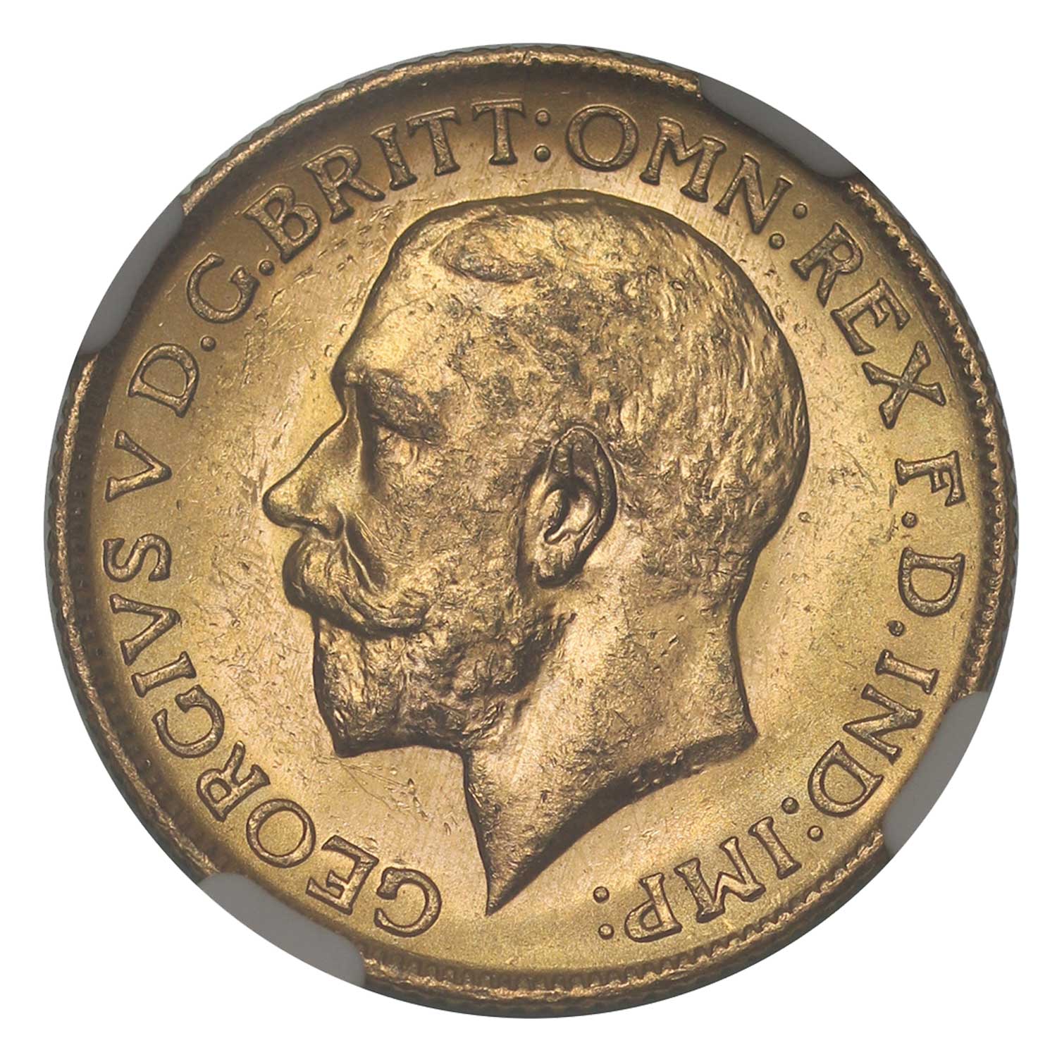 1911 George V Gold Sovereign, Melbourne