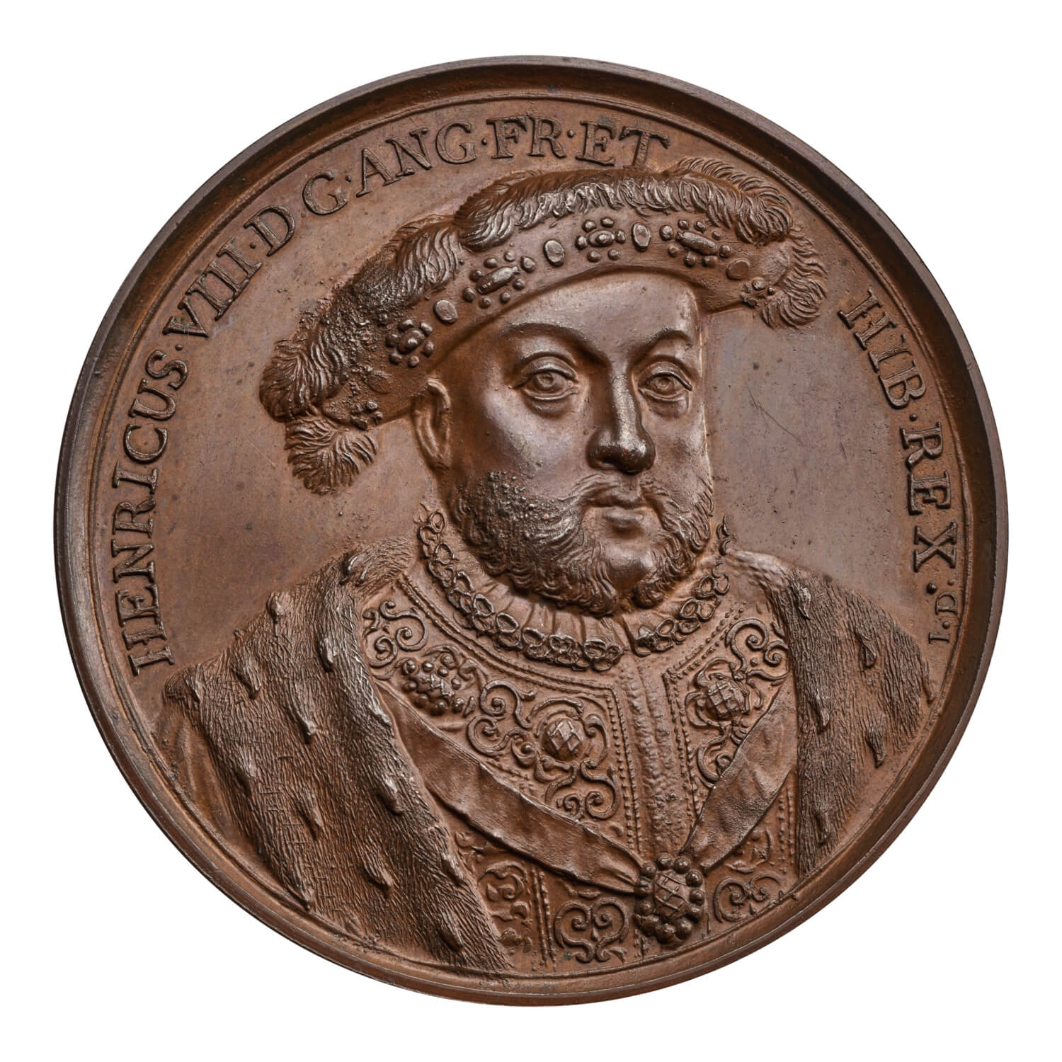 Henry VIII, 1547 (Dassier c.1734) Bronze Medal
