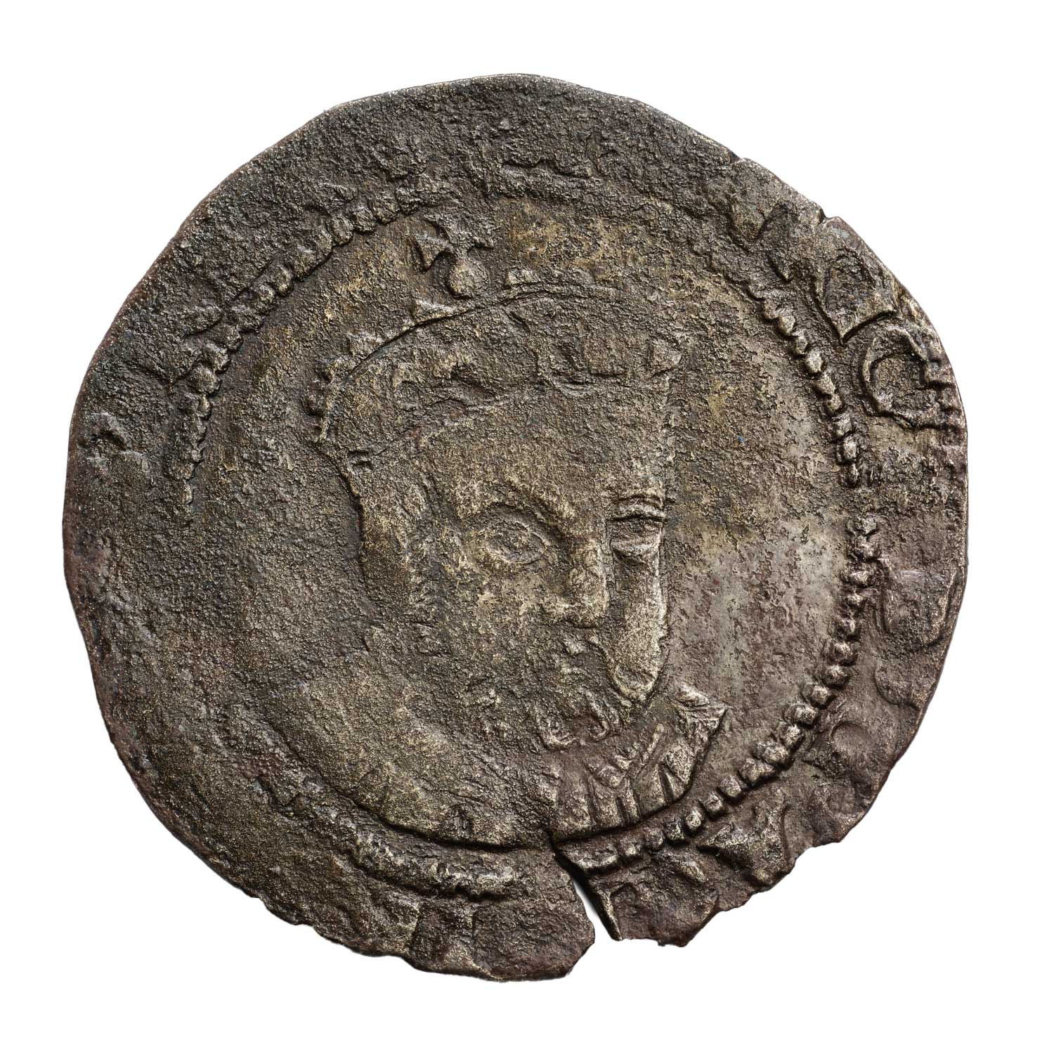 1547-1551 Henry VIII Silver Groat, Tower Mint, Posthumous Issue