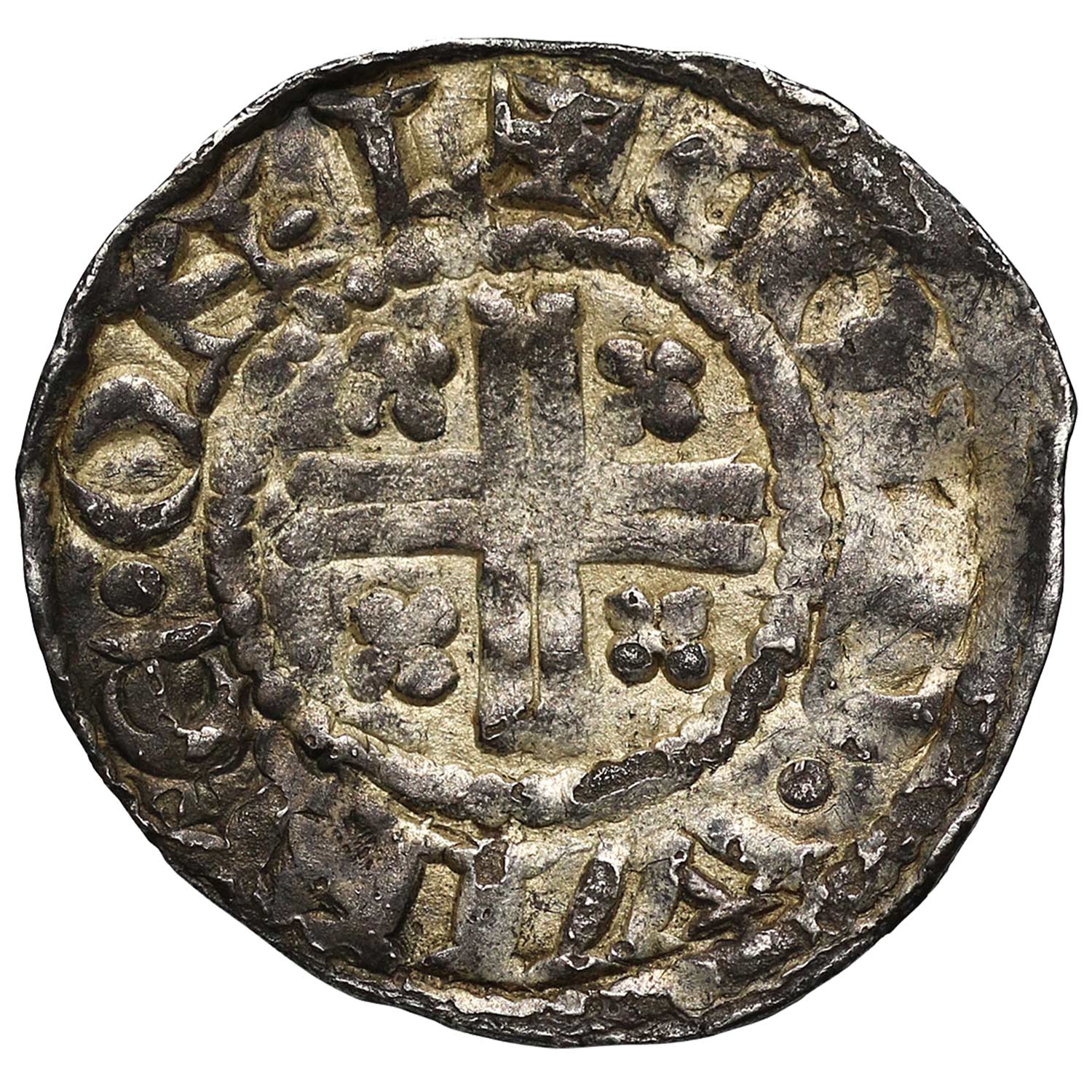 1189-99 Richard I Penny | Class IVb | Canterbury Mint | Moneyer Goldwine