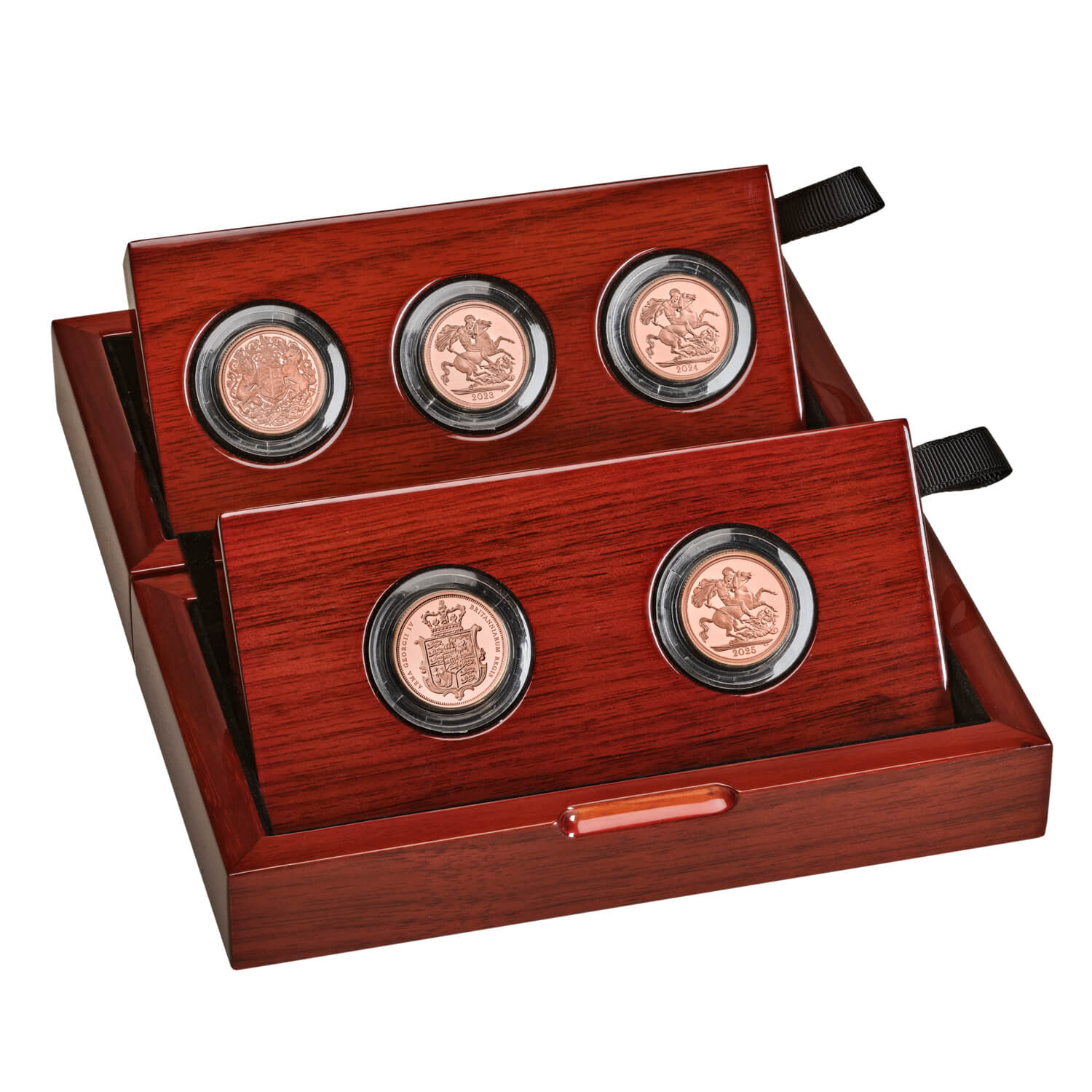 The Sovereigns of His Majesty King Charles III Five-Coin Set 