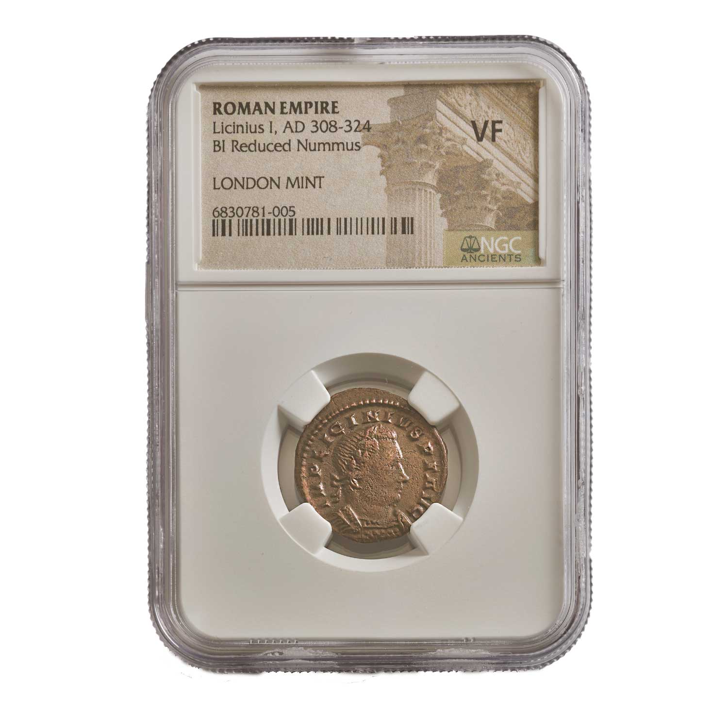 Licinius, Roman London Folles 
