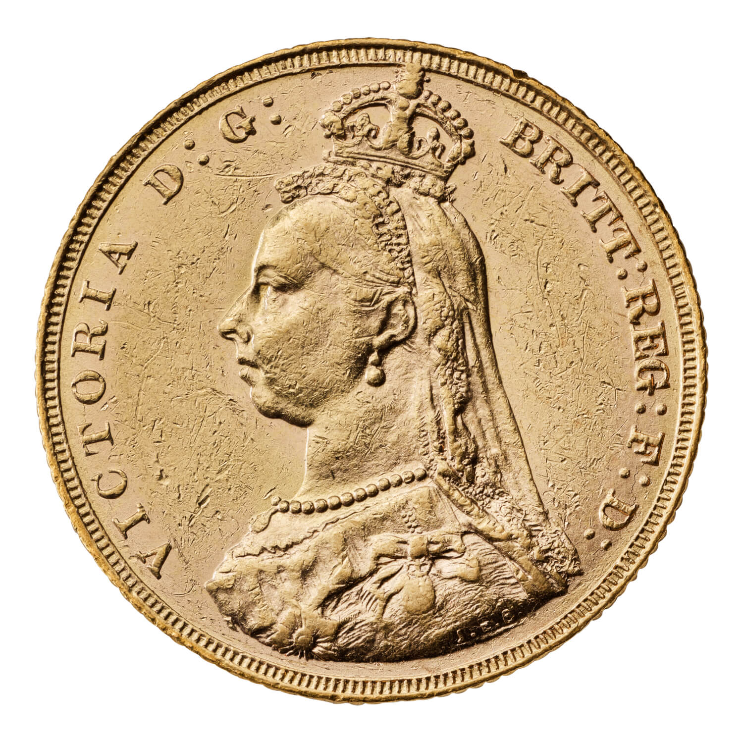 1887 Victoria Gold Sovereign