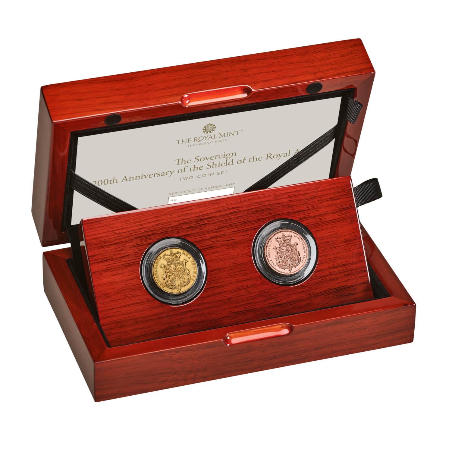 The 200th Anniversary of the Shield Back Sovereign Two-Coin Set 