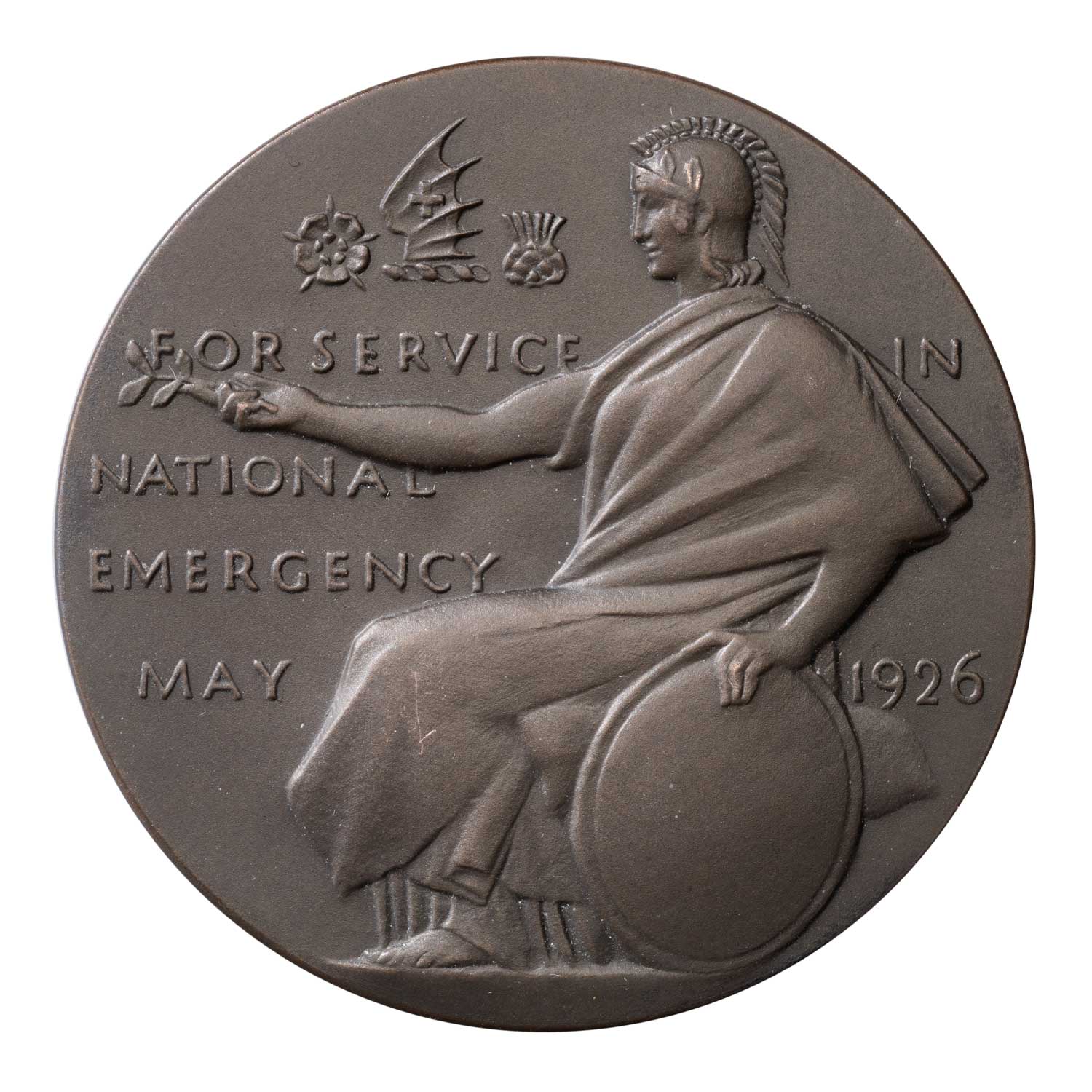1926 London Midland Scottish Railway 'General Strike' Bronze Medal