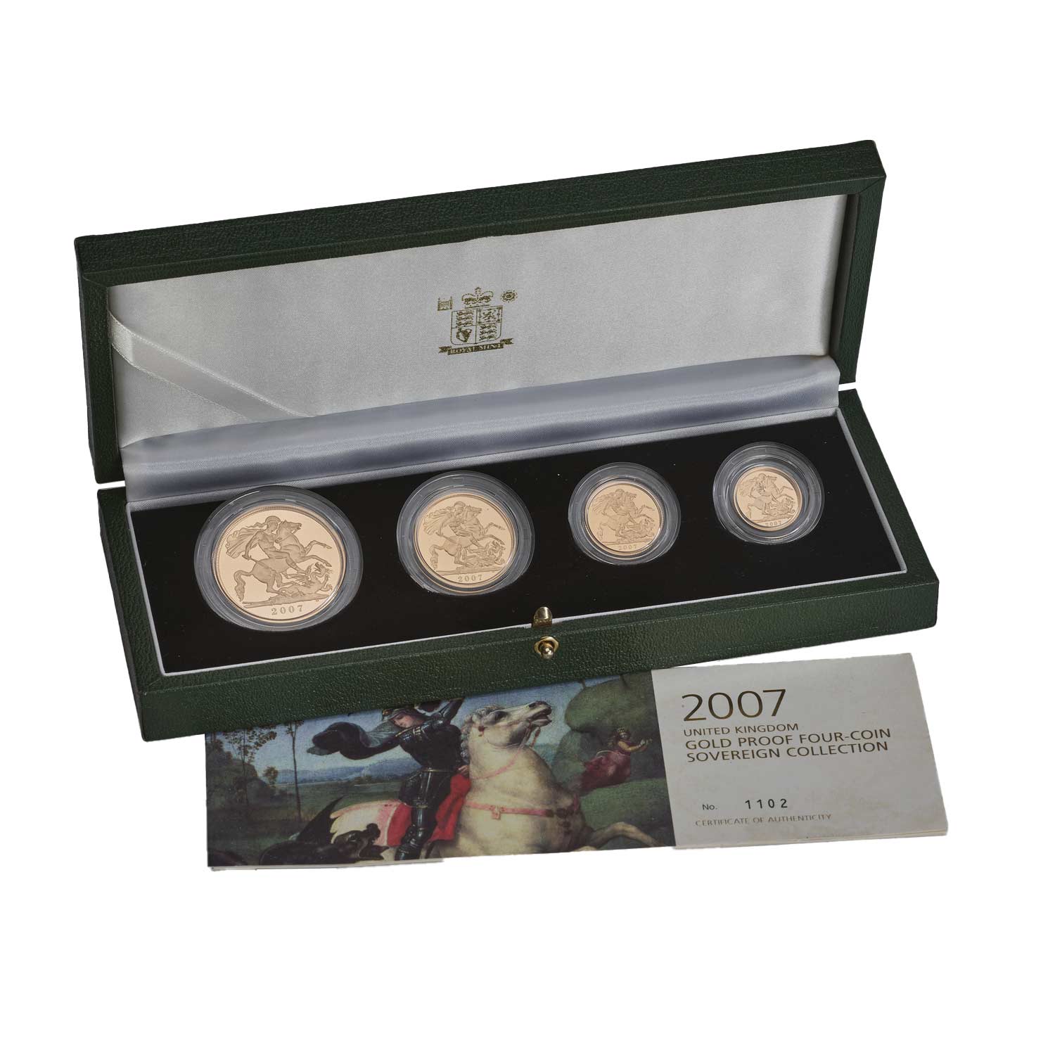 2007 Gold Proof Sovereign Four-Coin Set