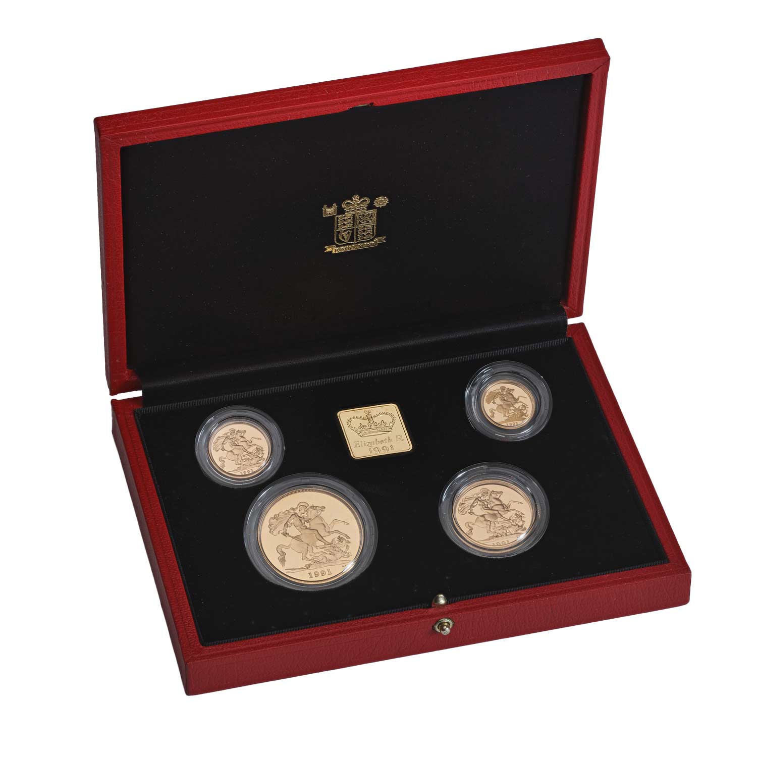 1991 Gold Proof Sovereign Four-Coin Set