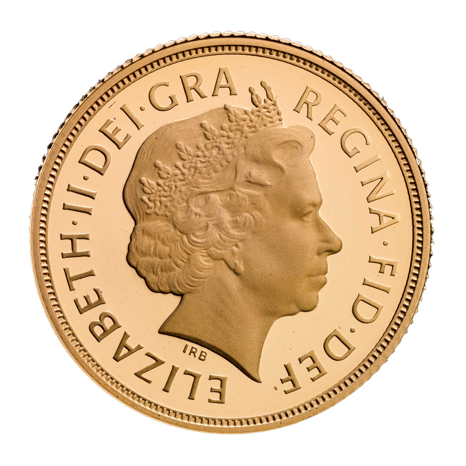 2015 Elizabeth II 'Ian Rank Broadley' Gold Proof Sovereign