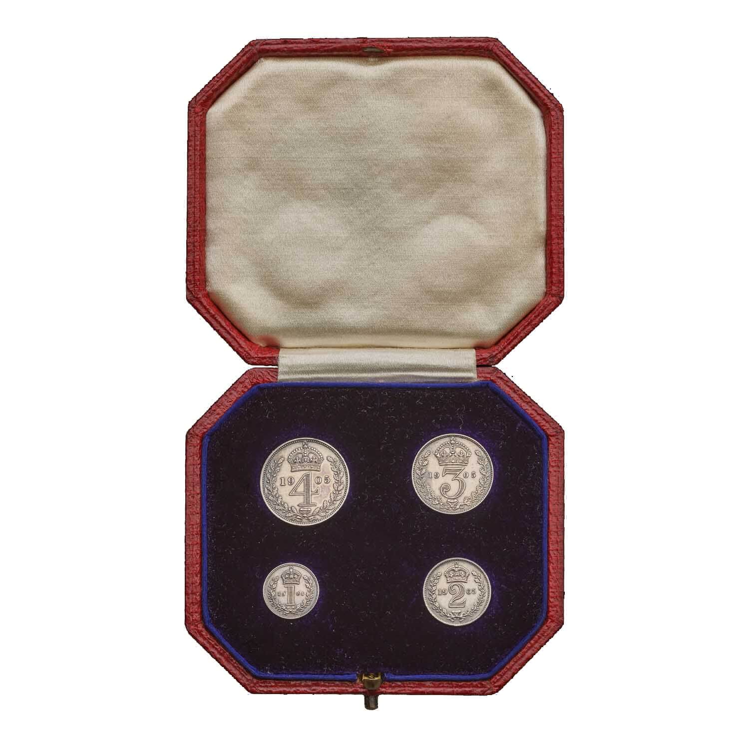 1905 Edward VII Maundy Set