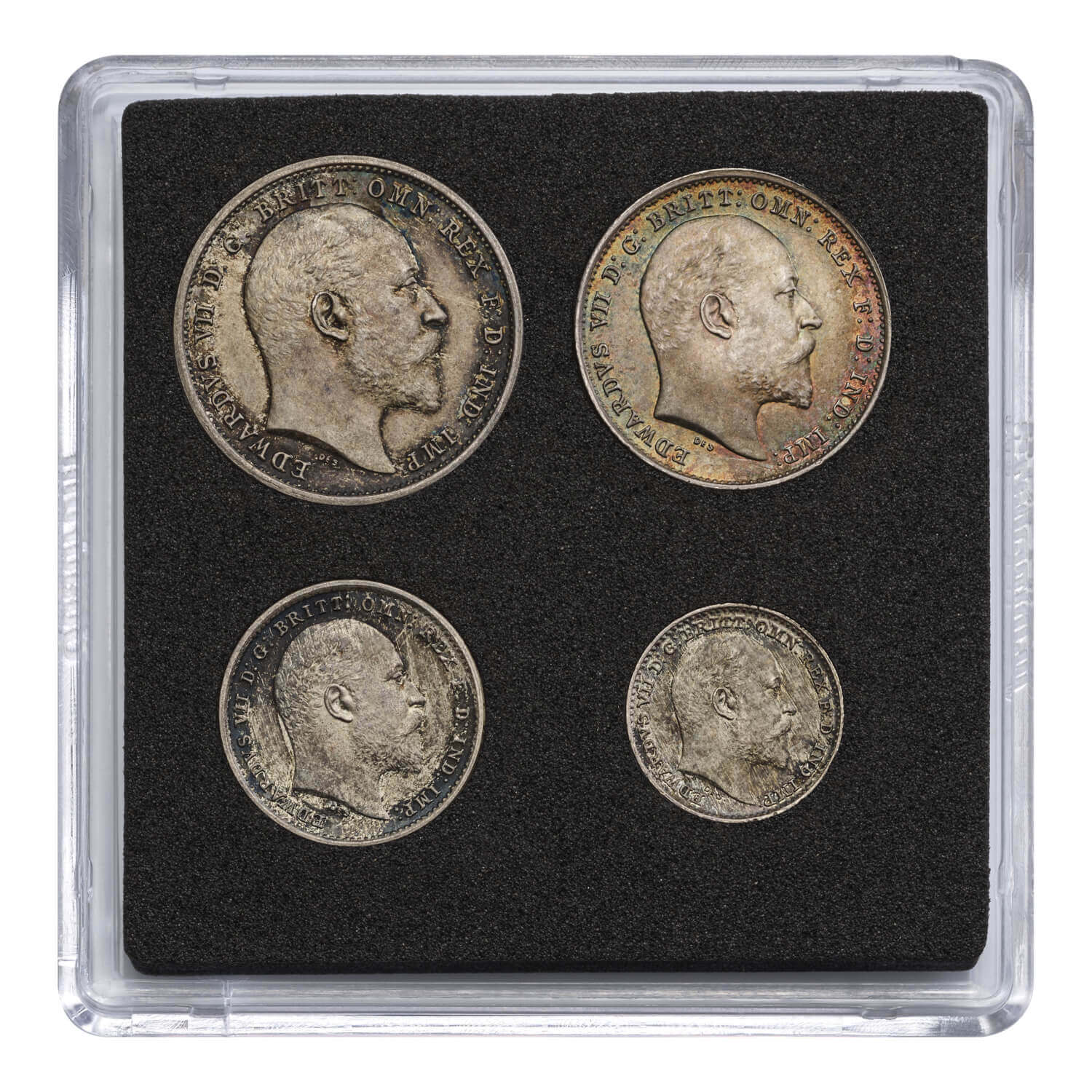 1902 Edward VII Matt Proof Maundy Set