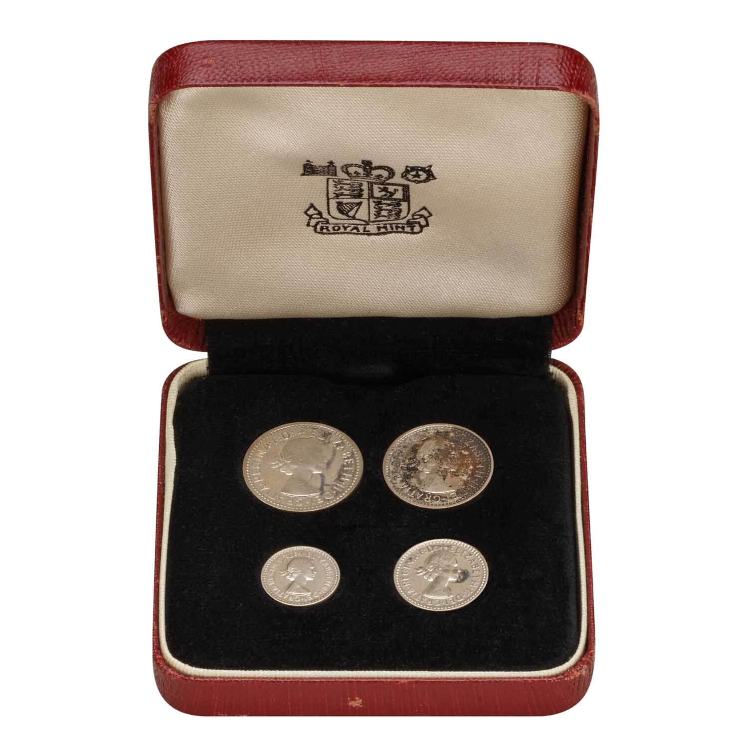 1974 Elizabeth II Maundy Set In Original Royal Mint Dated Case