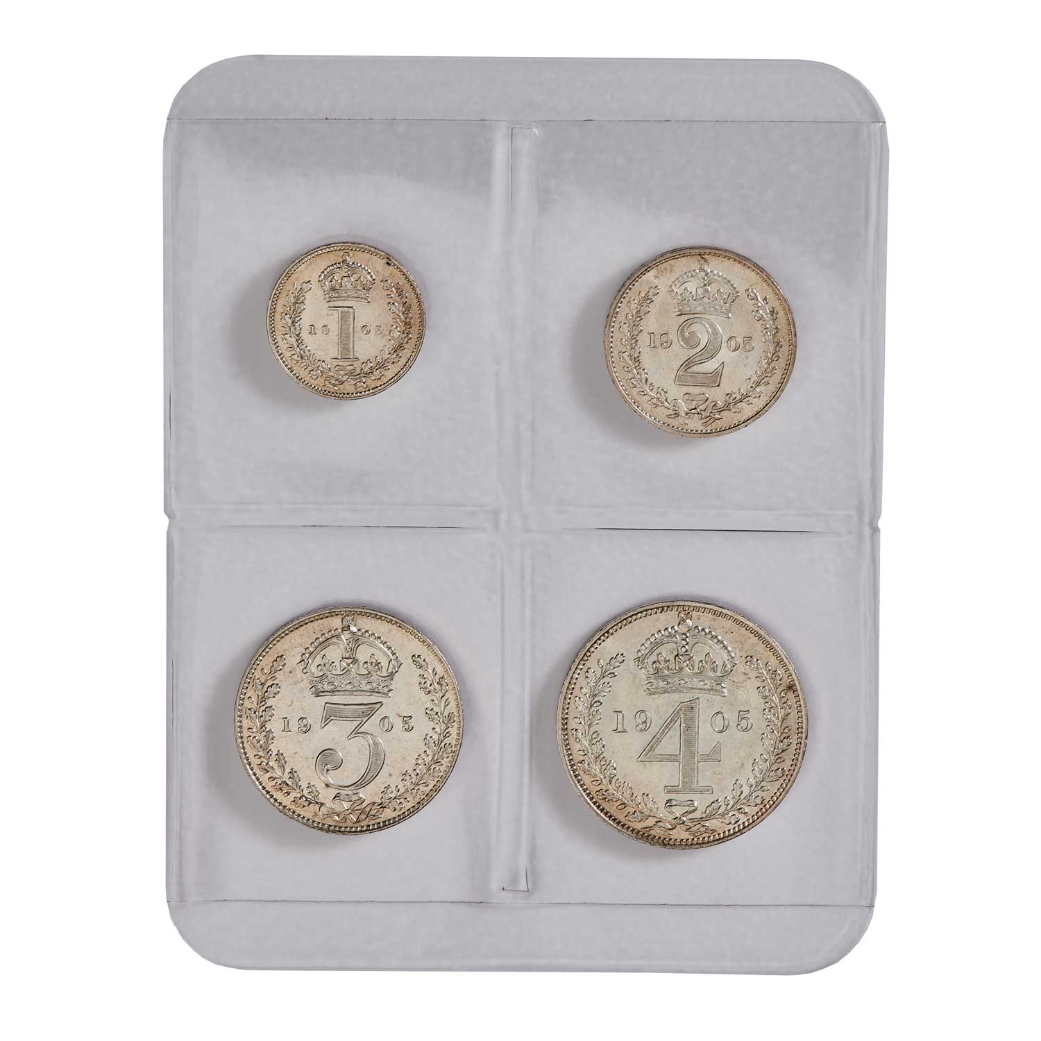 Edward VII 1905 Maundy Set