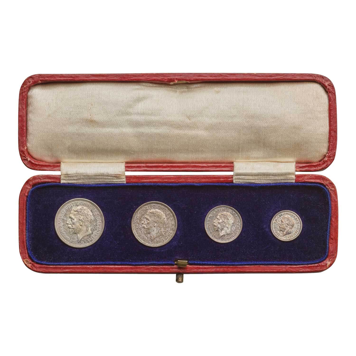 1935 George V Maundy Set in Original Case