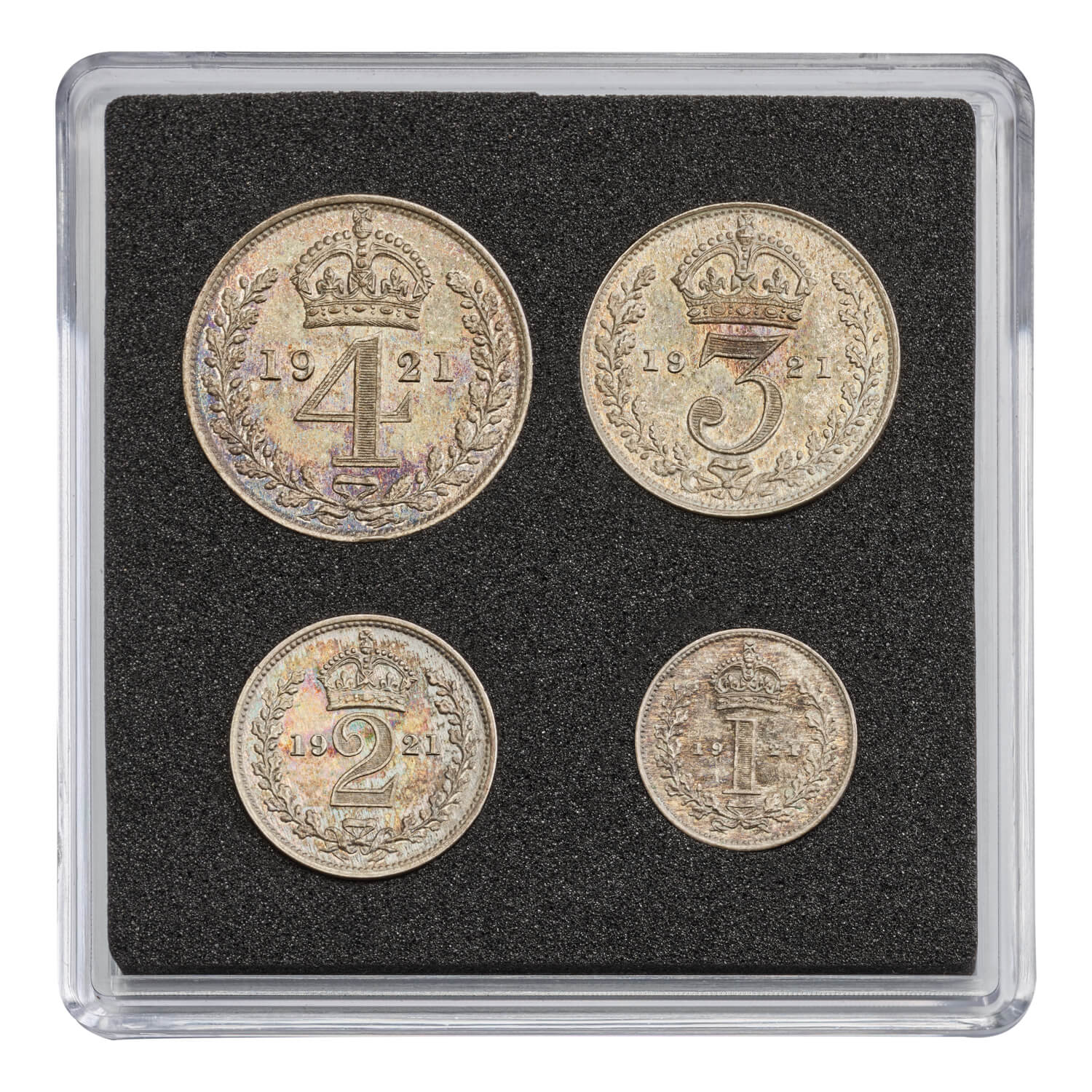 George V Silver Maundy Set, 1921