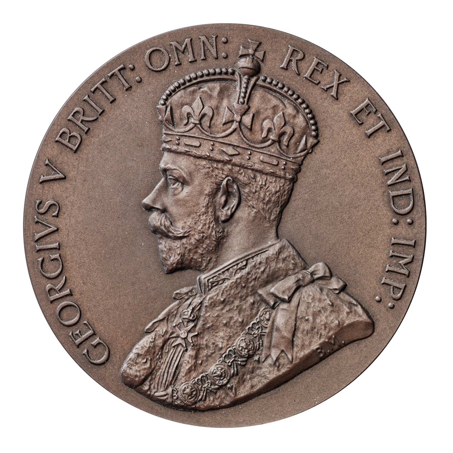 1925 George V British Empire Exhibition Bronze Medal