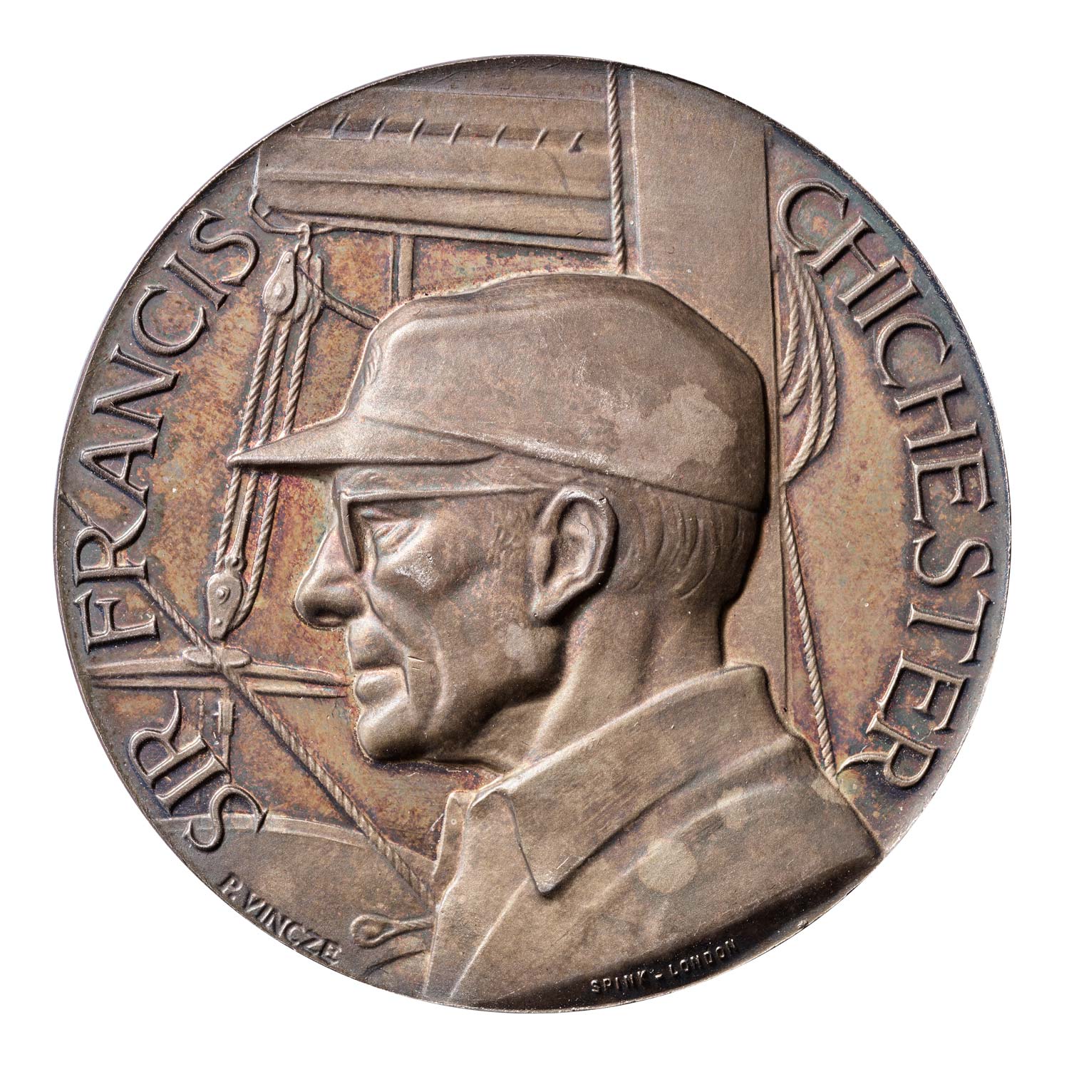 1967 Sir Francis Chichester 'Gipsy Moth' Silver Medal