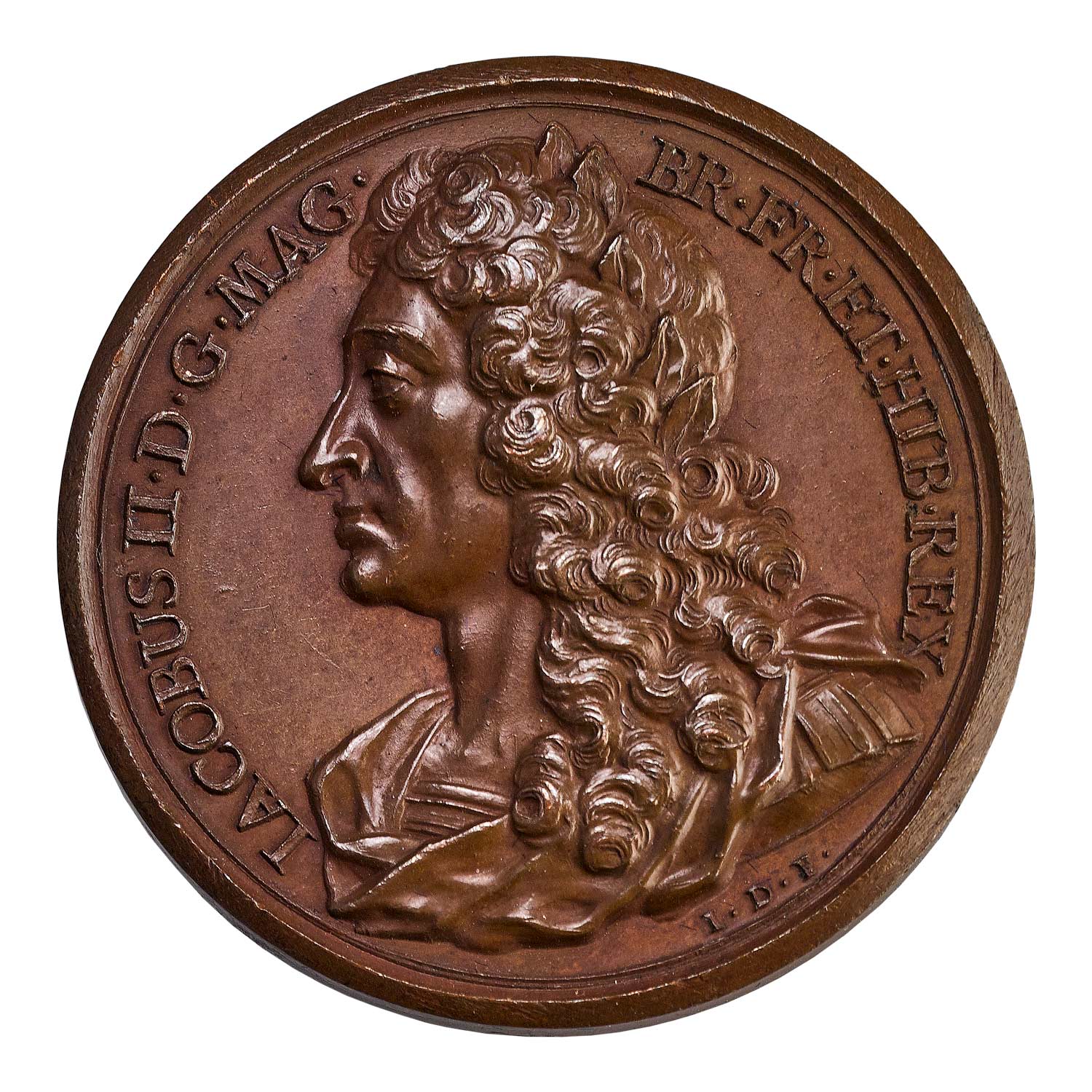 1701 James II 'Dassier' Bronze Medal