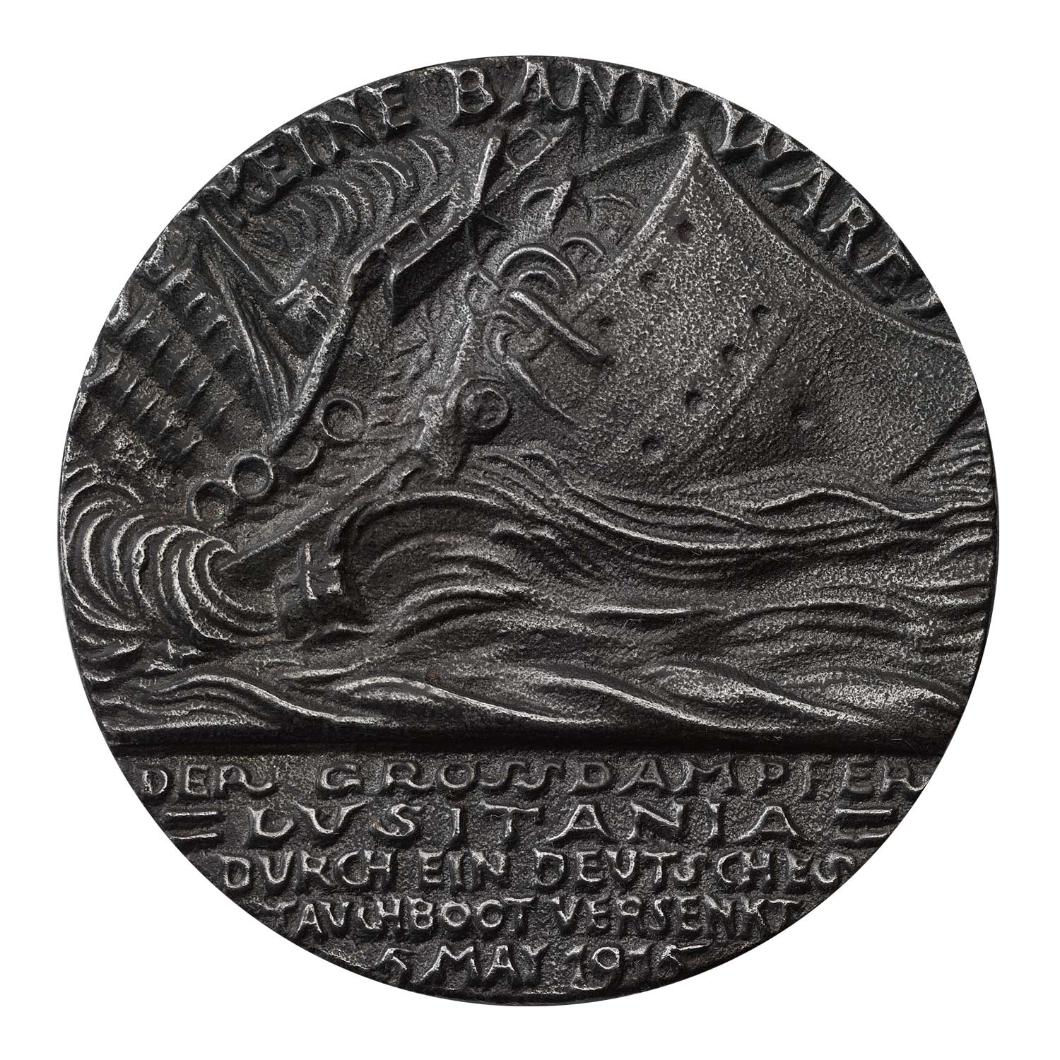 1915 Sinking of the Lusitania Medal