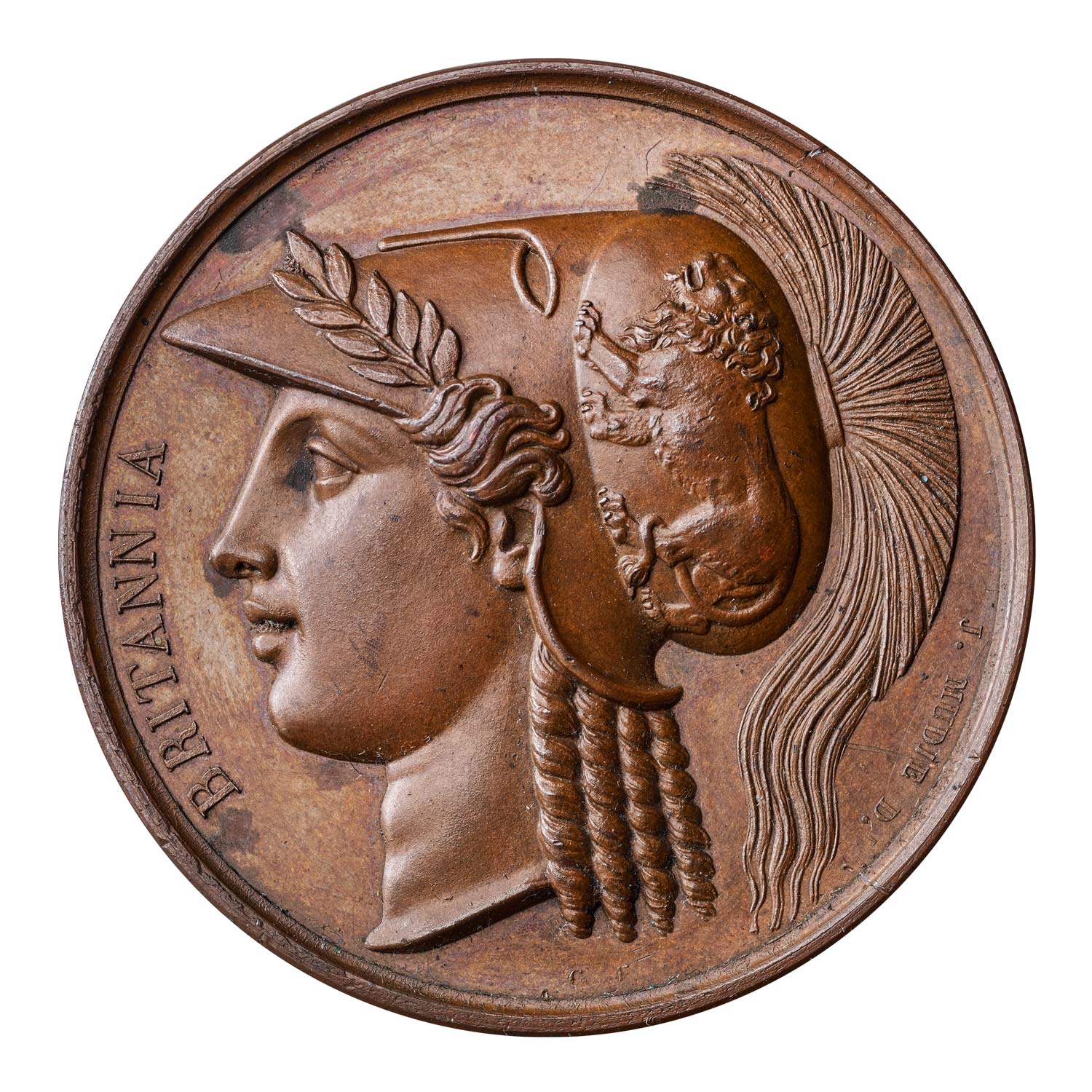 1814 Treaty of Paris, Bronze Napoleonic Medal