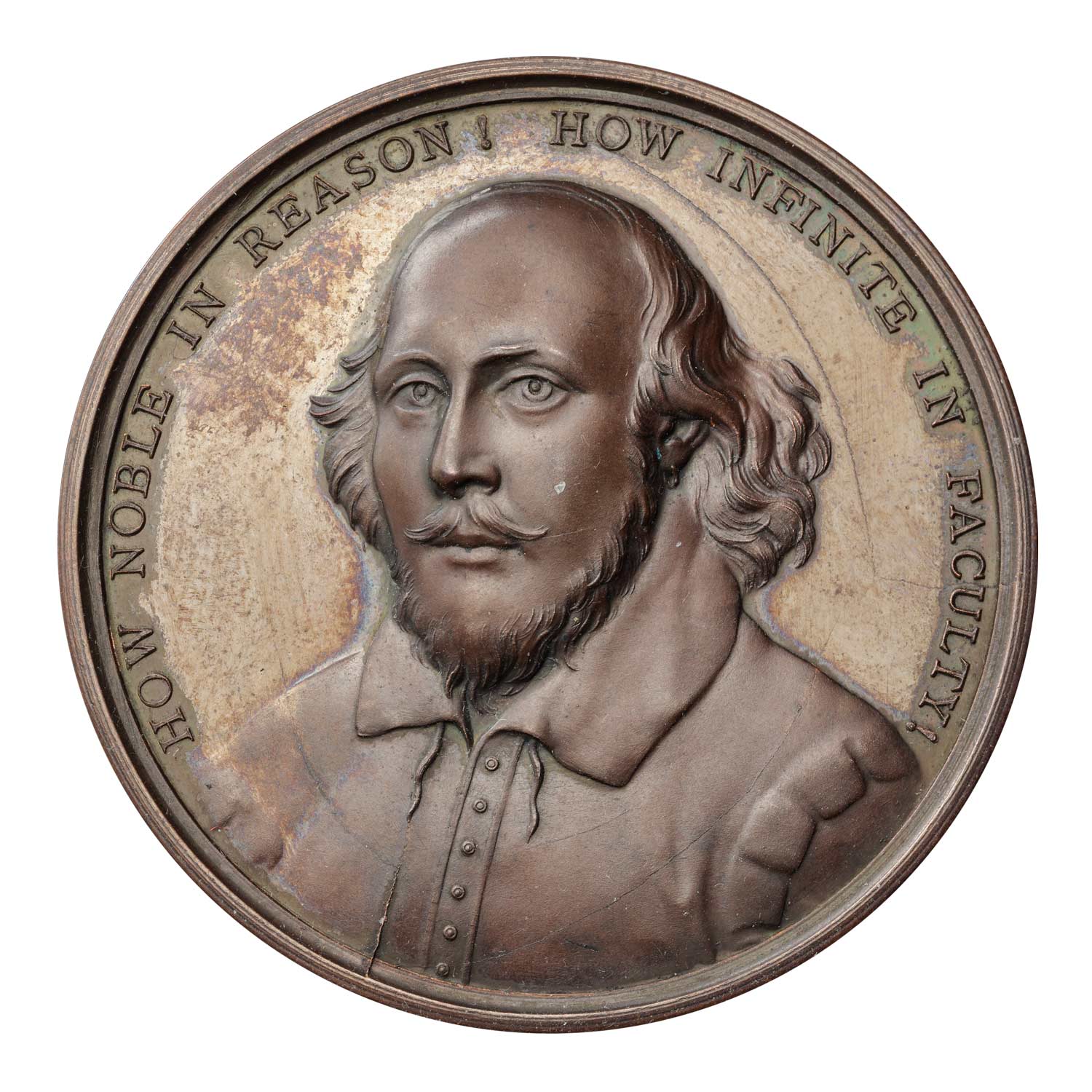 1870 Harrow School Russell 'Shakespeare' Prize Medal