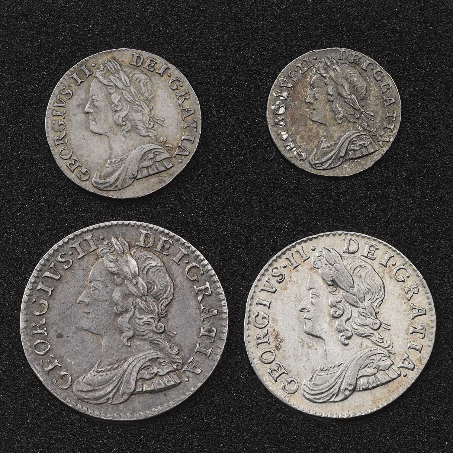 1760 George II Maundy Set