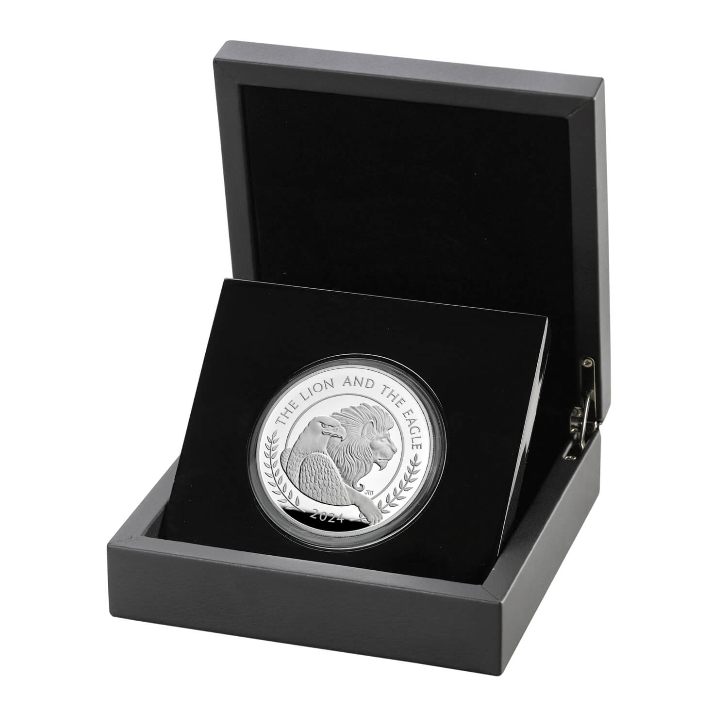 The Lion and The Eagle 2024 UK 10oz Silver Proof Coin