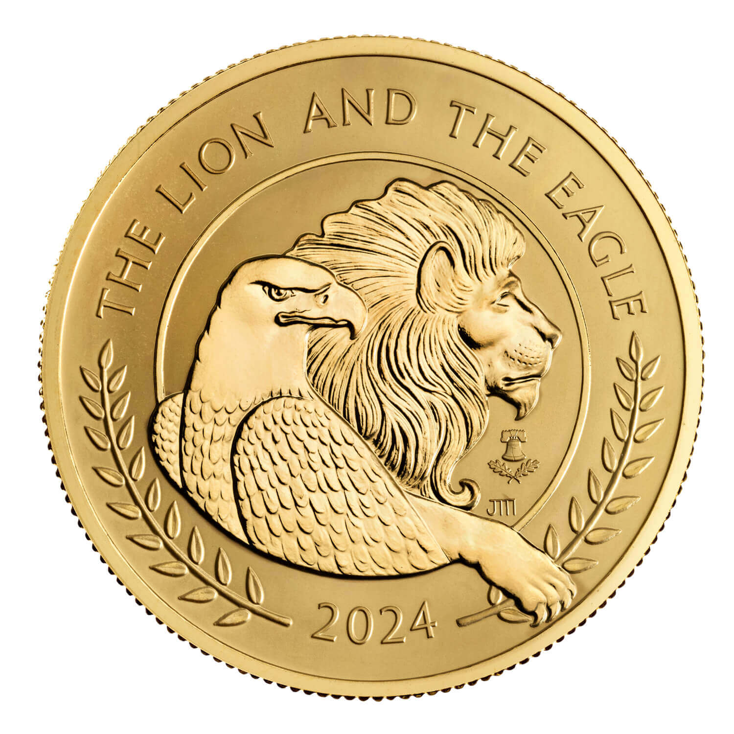 The Lion and The Eagle 2024 UK 2oz Gold Proof Coin 