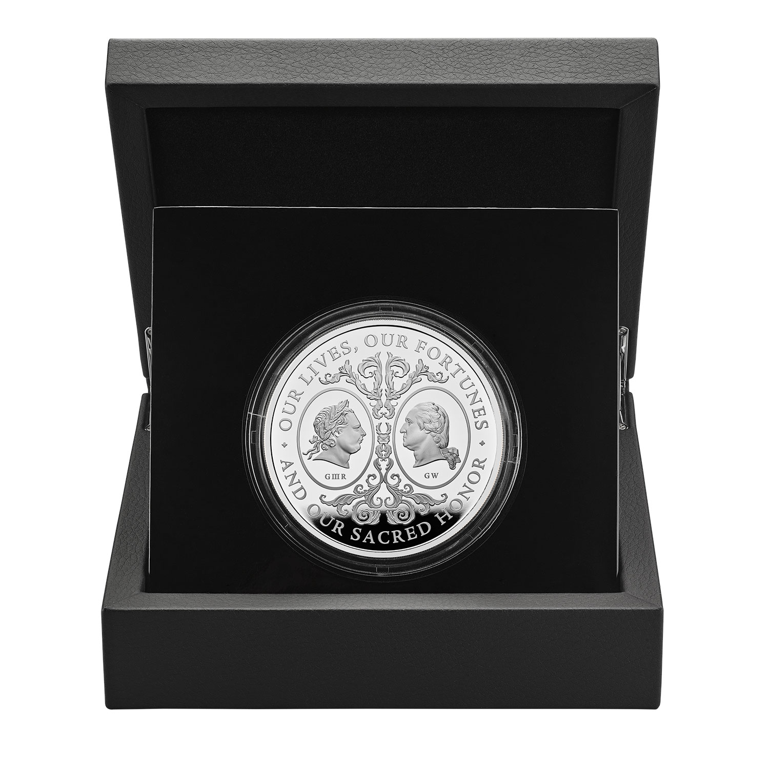 The Two Georges 2025 UK 5oz Silver Proof Coin 