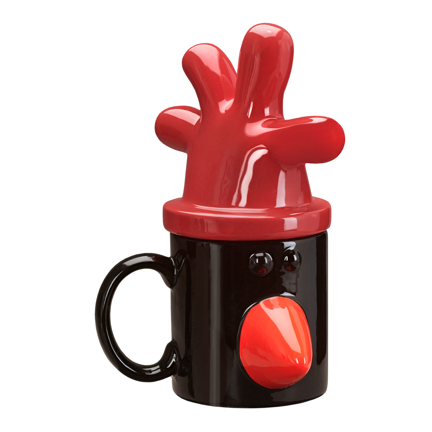 Aardman Feathers McGraw Mug with Lid (340ml)
