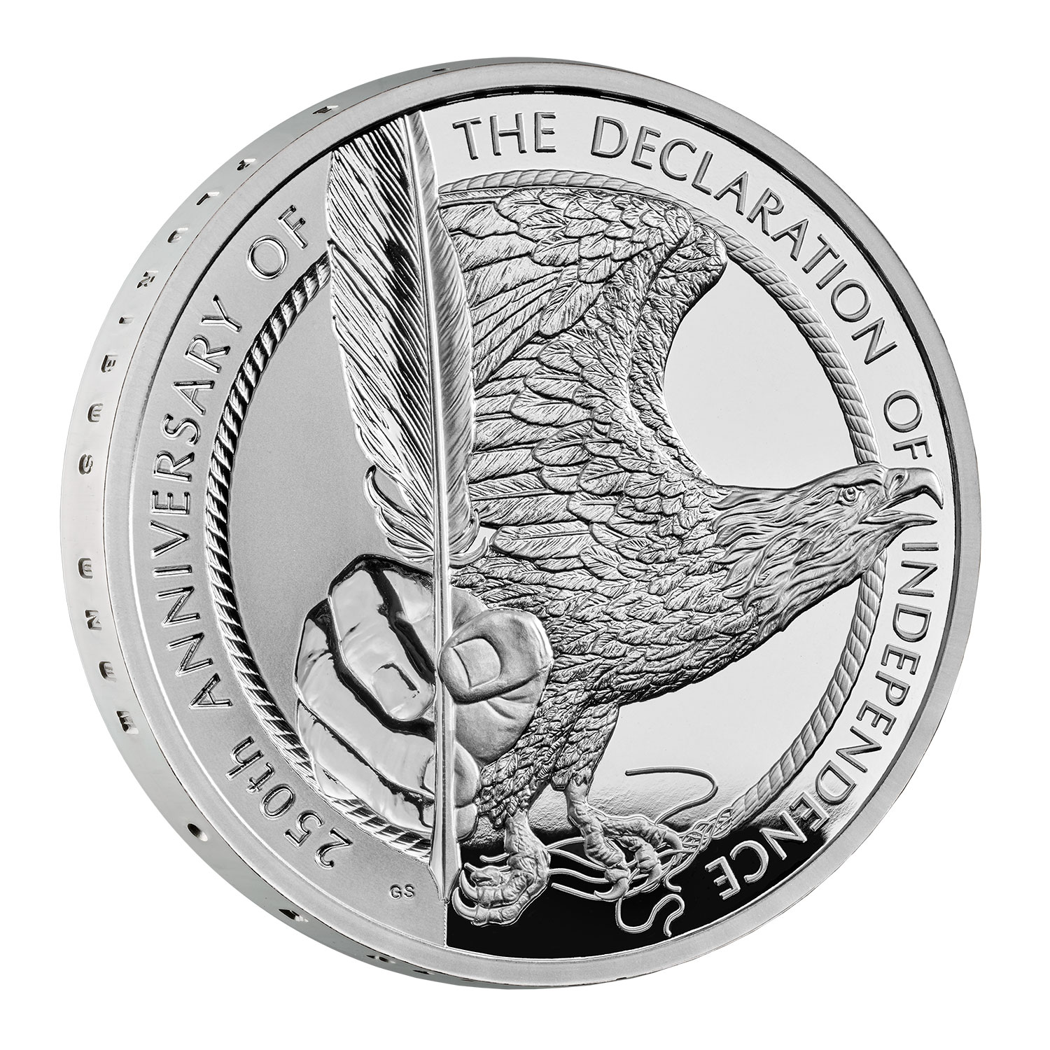  The 250th Anniversary of the American Declaration of Independence 2026 UK 1oz Silver Proof Coin 