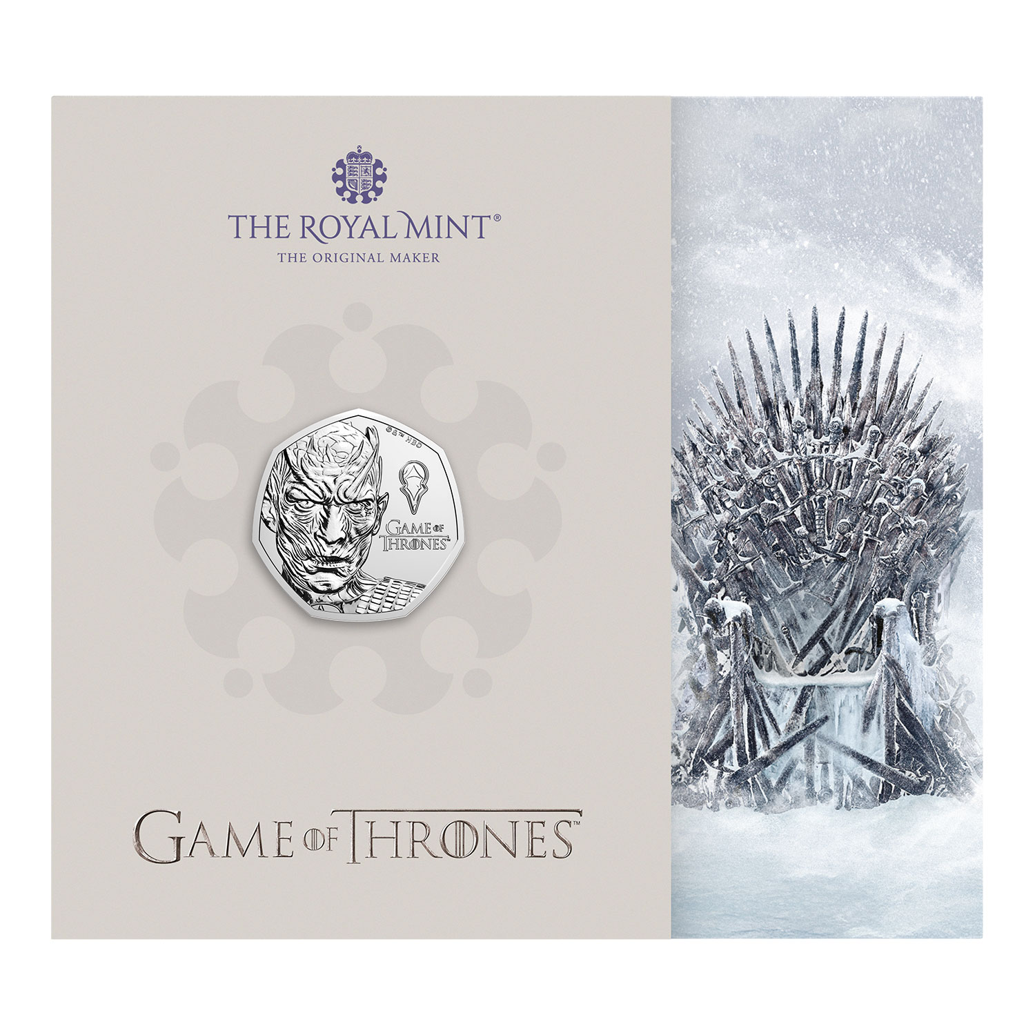 Game of Thrones (Ice) 2026 UK 50p Brilliant Uncirculated Coin