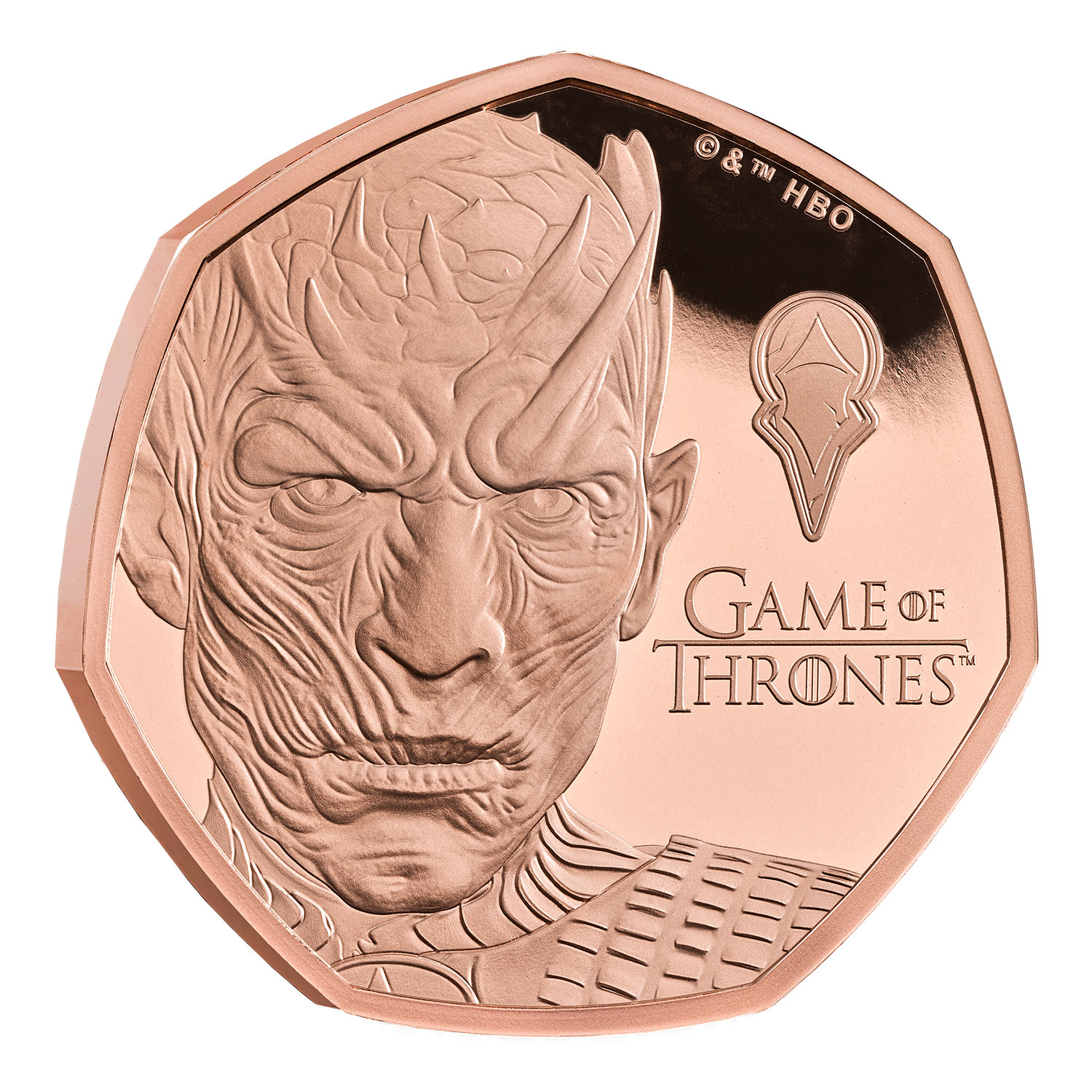 Game of Thrones (Ice) 2026 UK 50p Gold Proof Coin