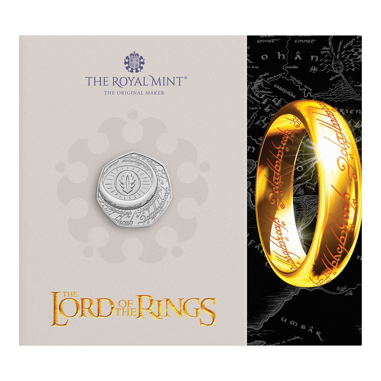 The Lord of the Rings 2026 UK 50p Brilliant Uncirculated Coin