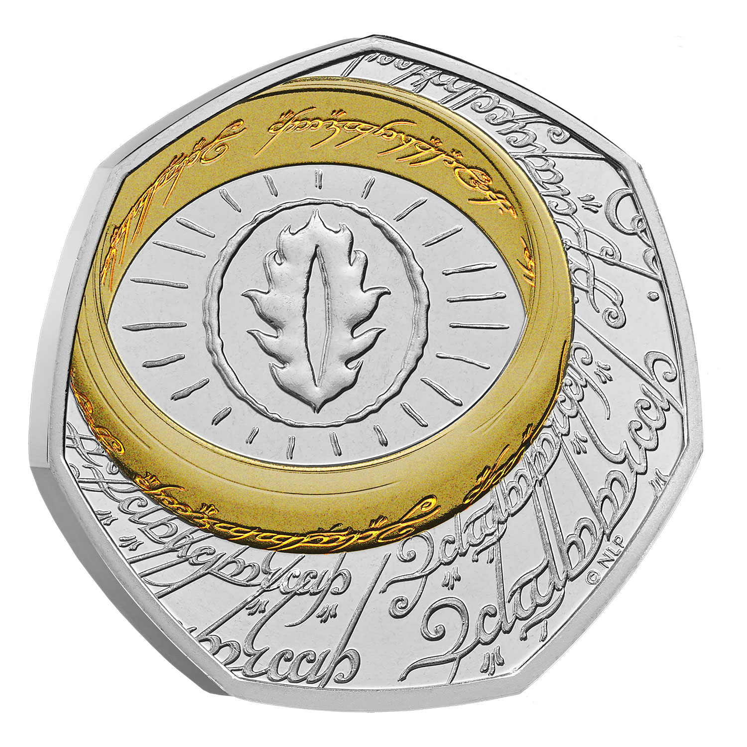 The Lord of the Rings 2026 UK 50p Brilliant Uncirculated Colour Coin