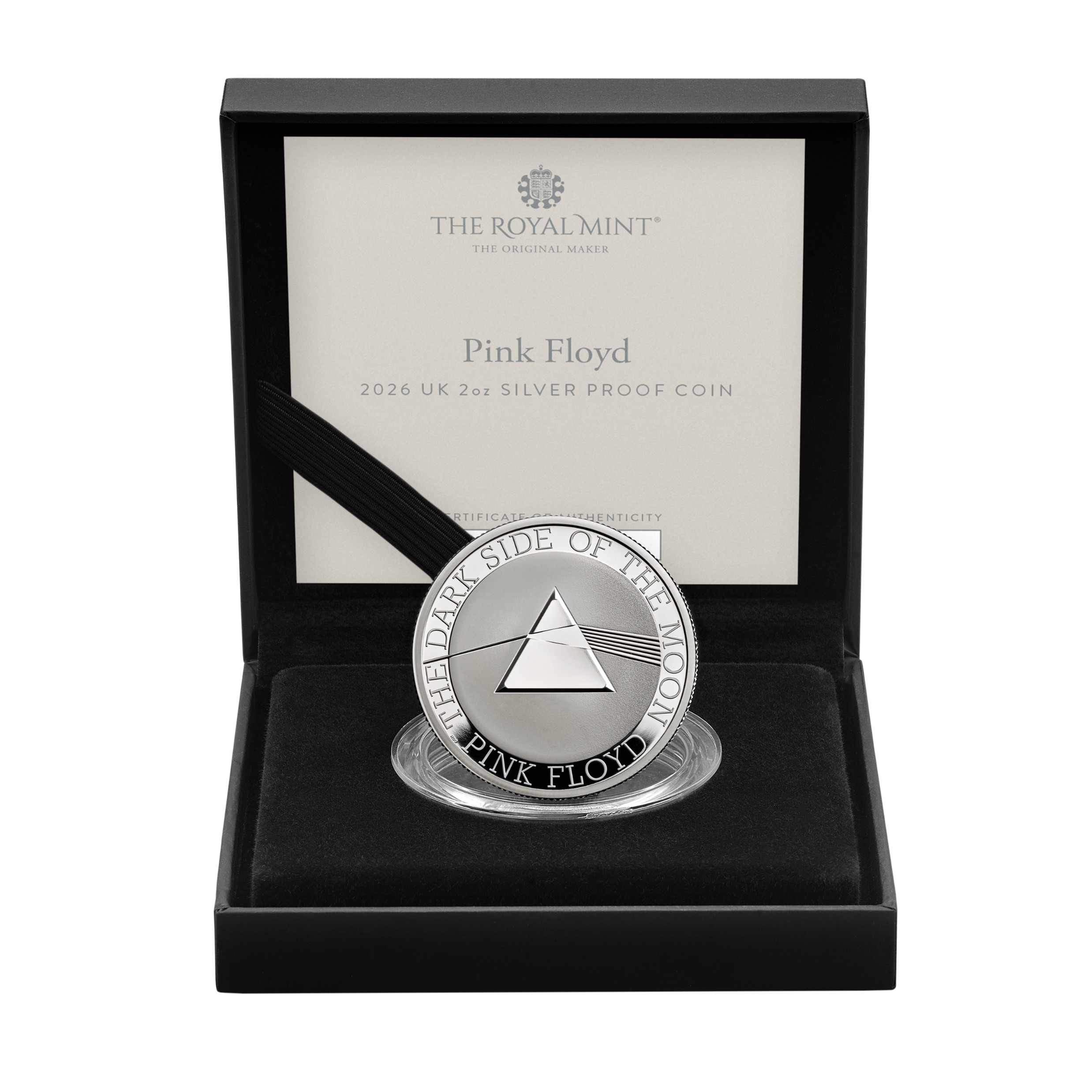 Pink Floyd 2026 UK 2oz Silver Proof Coin