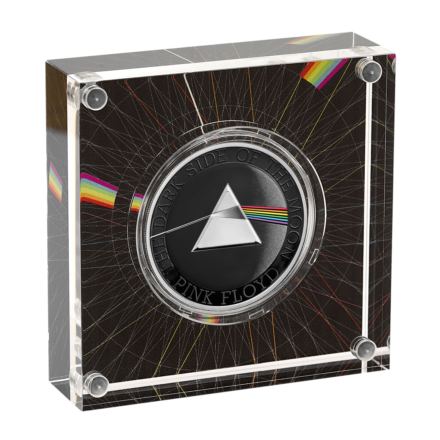 Pink Floyd 2026 UK 1oz Silver Proof Colour Coin