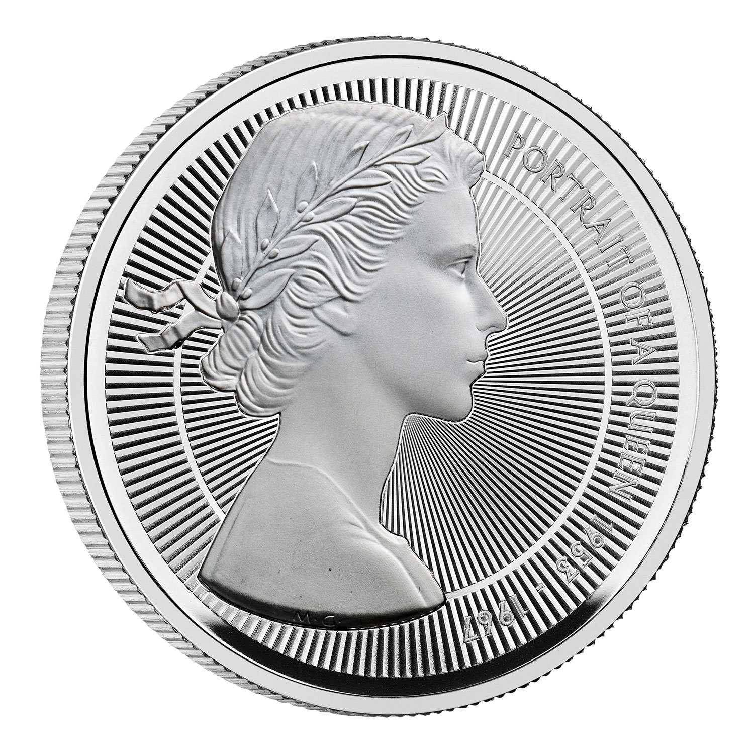 Portraits of a Queen - Elizabeth II The First Effigy 2026 UK £5 Silver Proof Coin