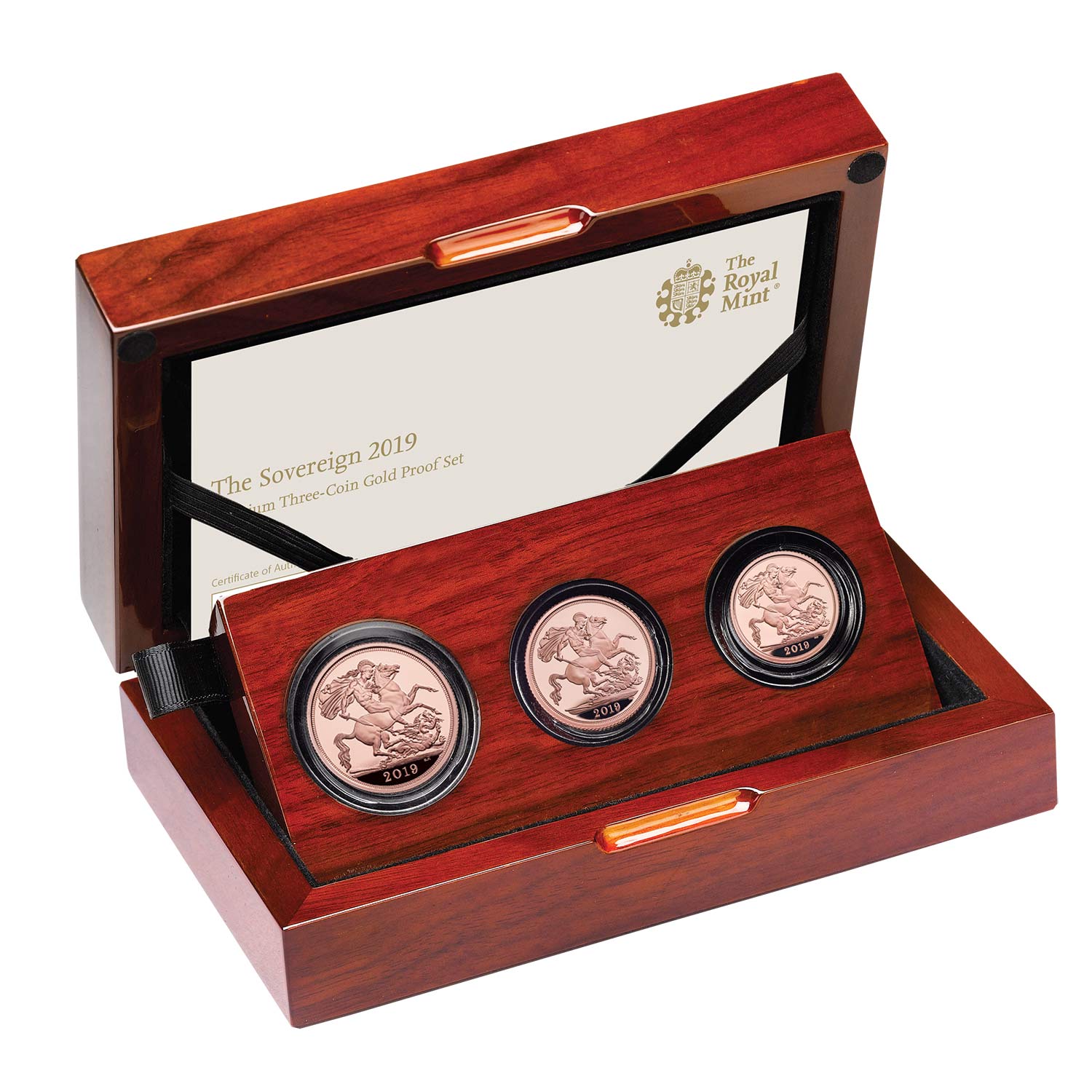 The Sovereign 2019 Premium Three-Coin Gold Proof Set