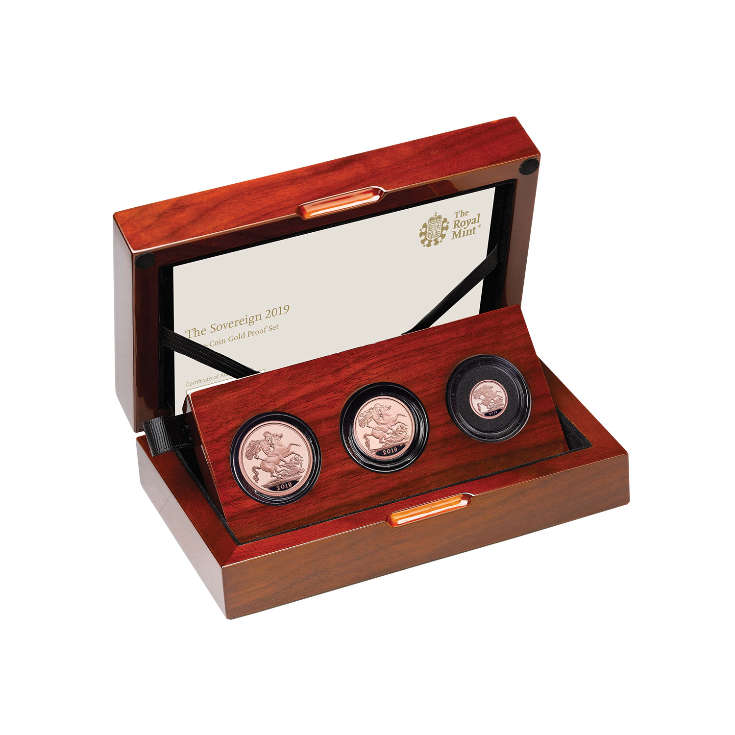 The Sovereign 2019 Three-Coin Gold Proof Set