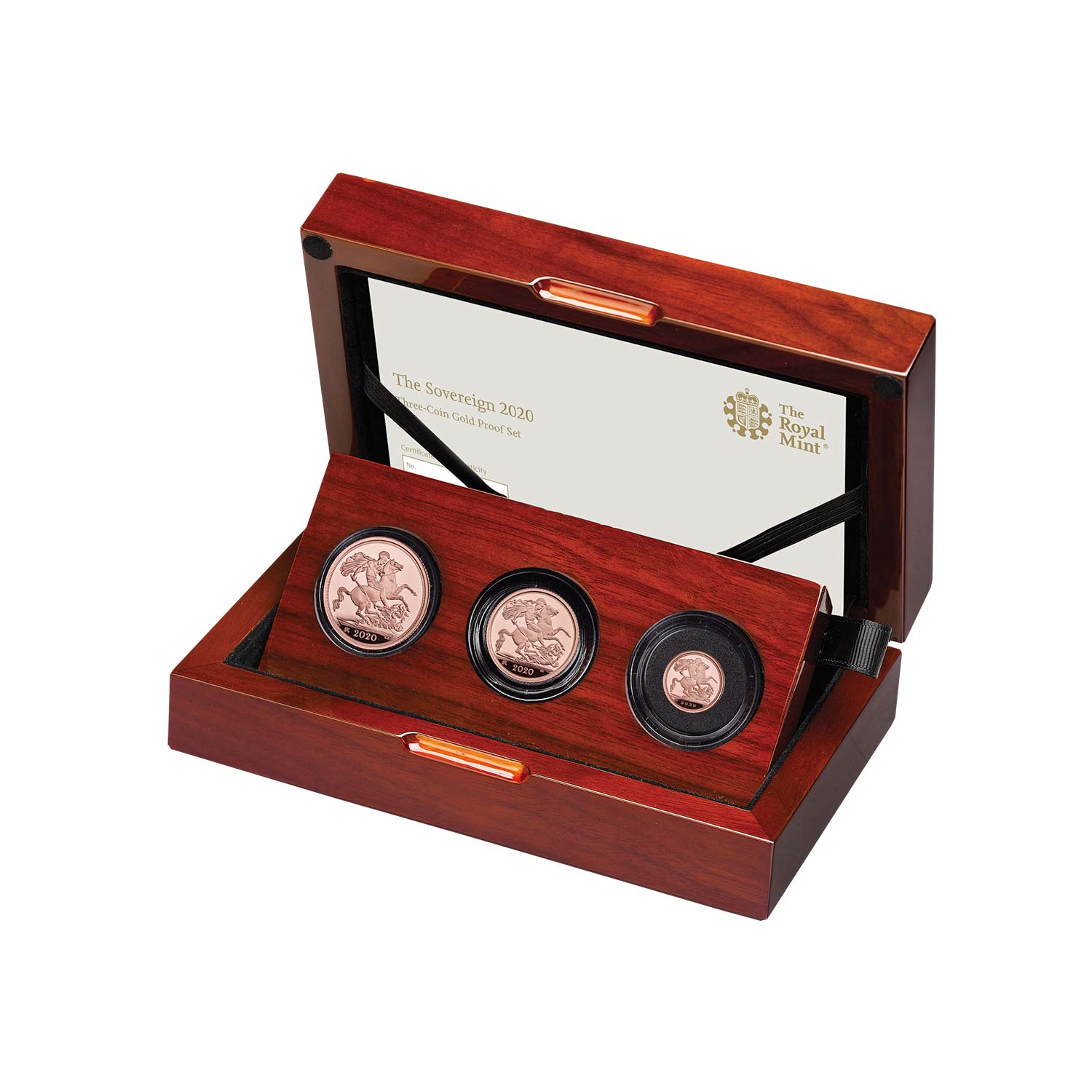 The Sovereign 2020 Three-Coin Gold Proof Set