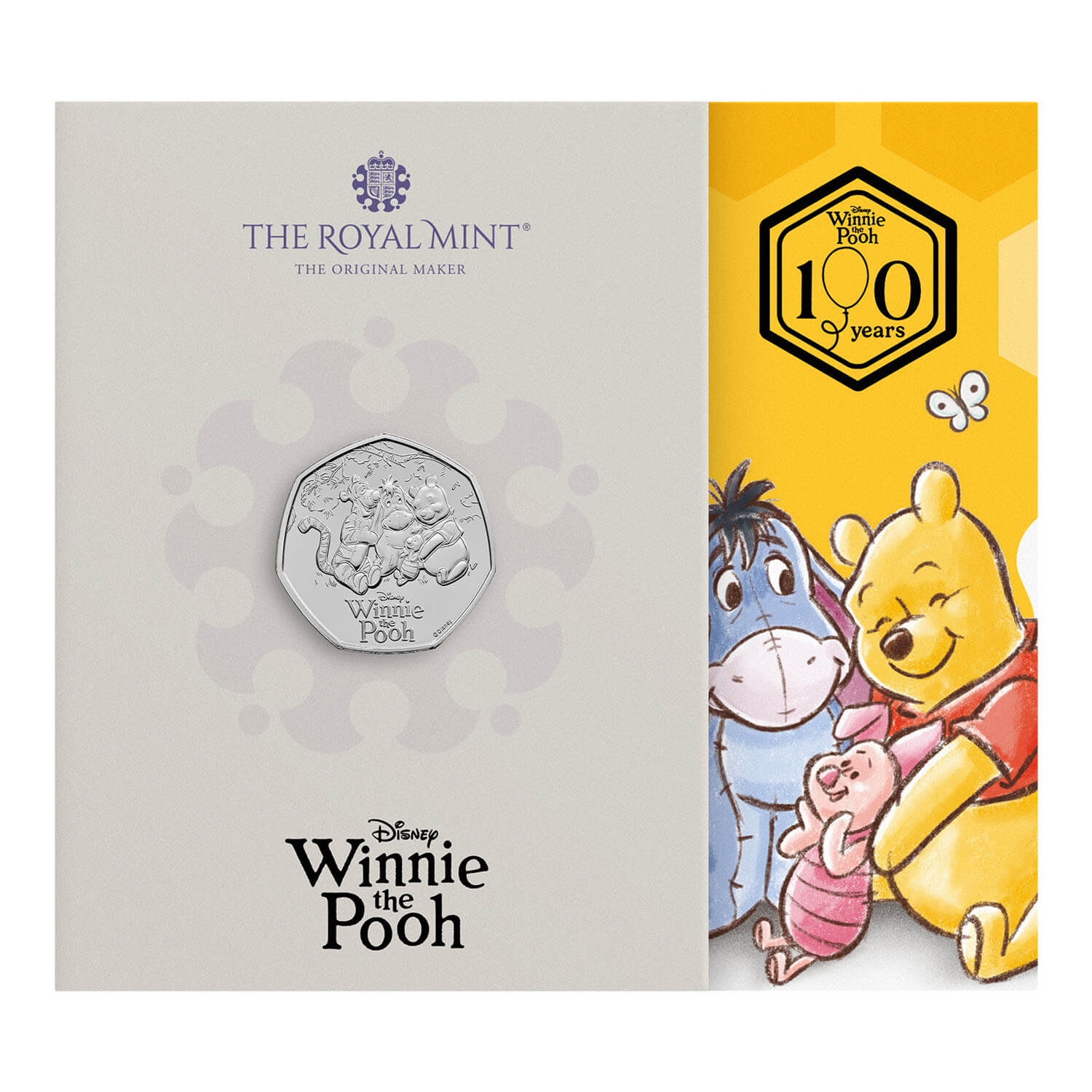 100 Years of Winnie the Pooh - Friendship 2026 UK 50p Brilliant Uncirculated Coin
