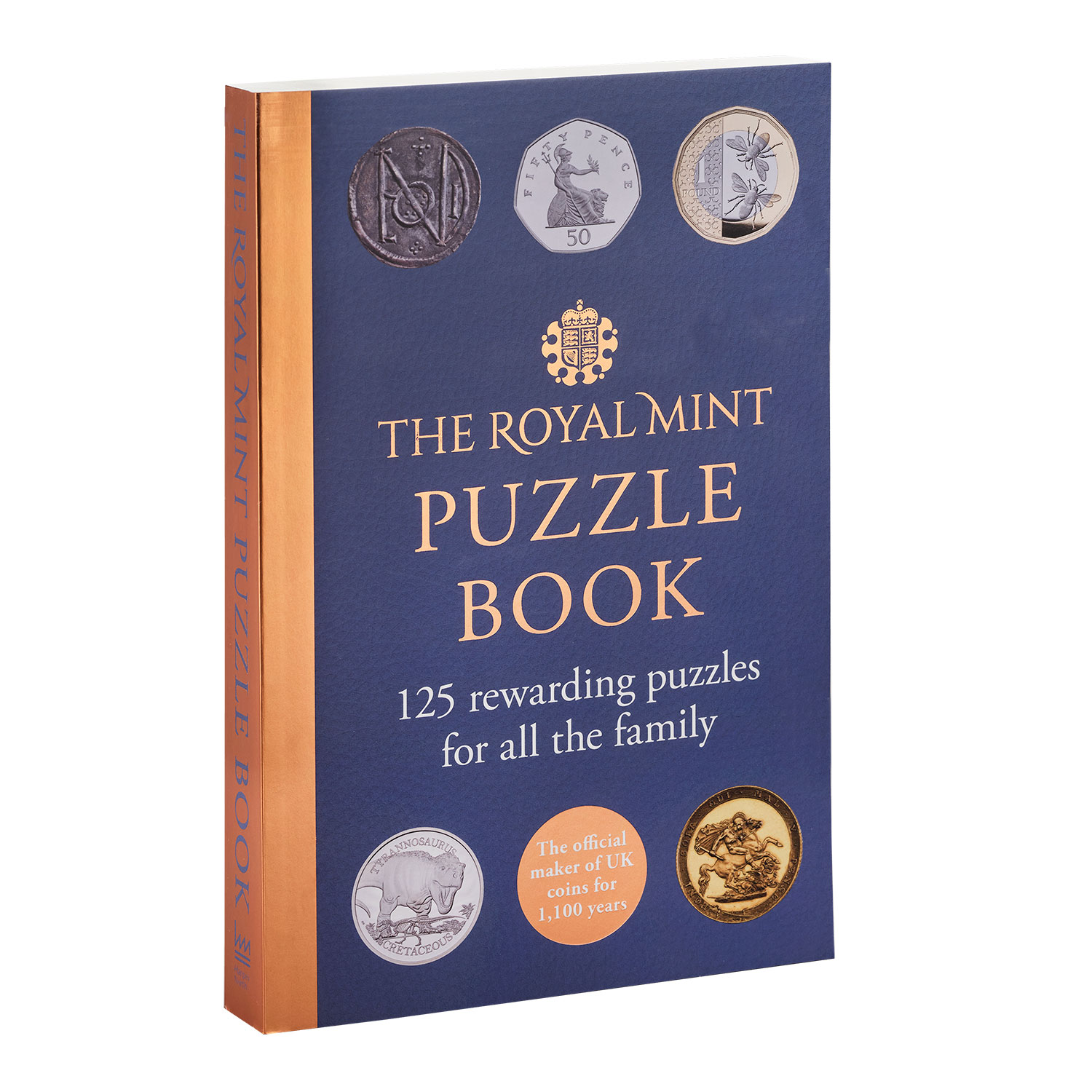 The Royal Mint Puzzle Book: 125 Rewarding Puzzles for All the Family