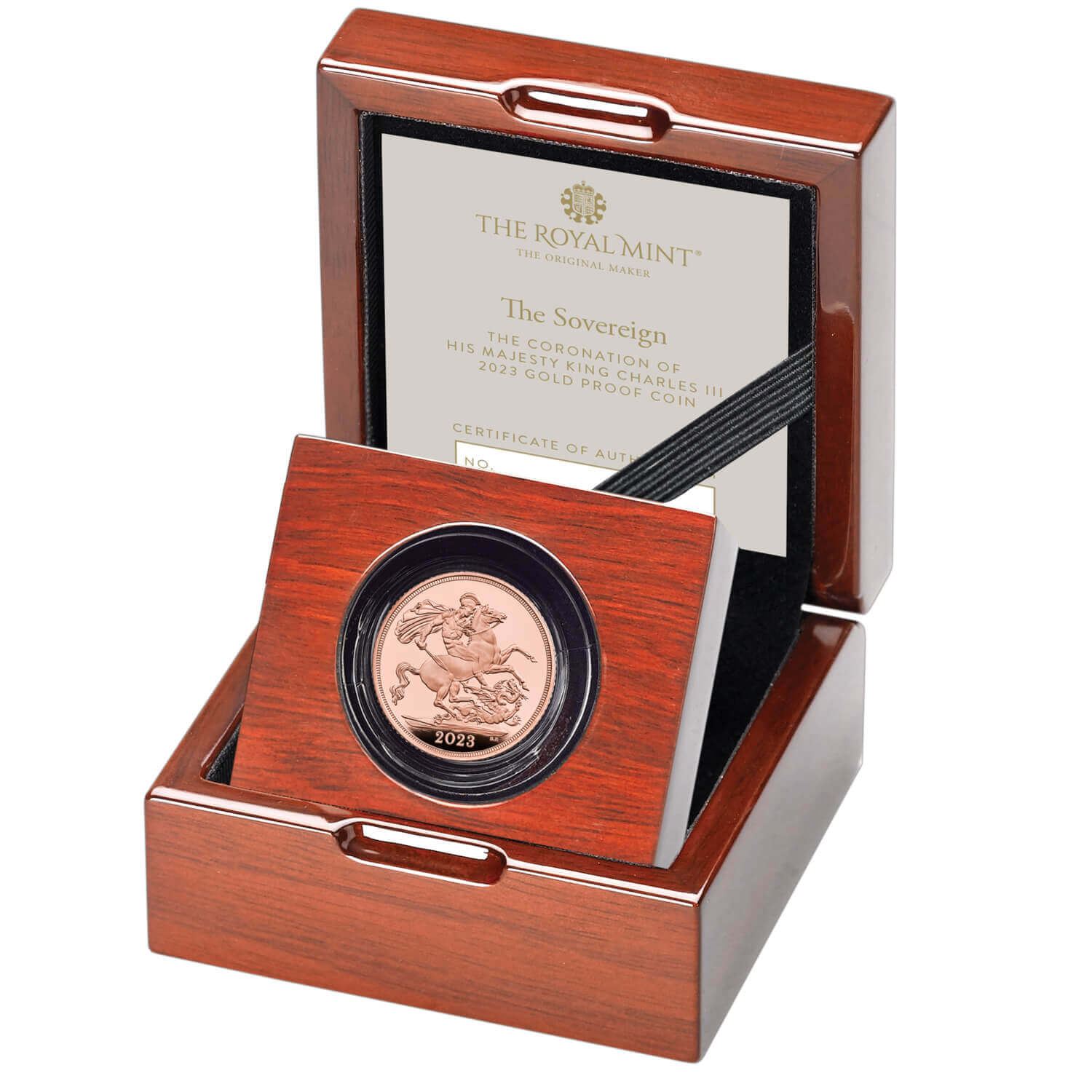 The Coronation of His Majesty King Charles III Sovereign 2023 Gold Proof Coin