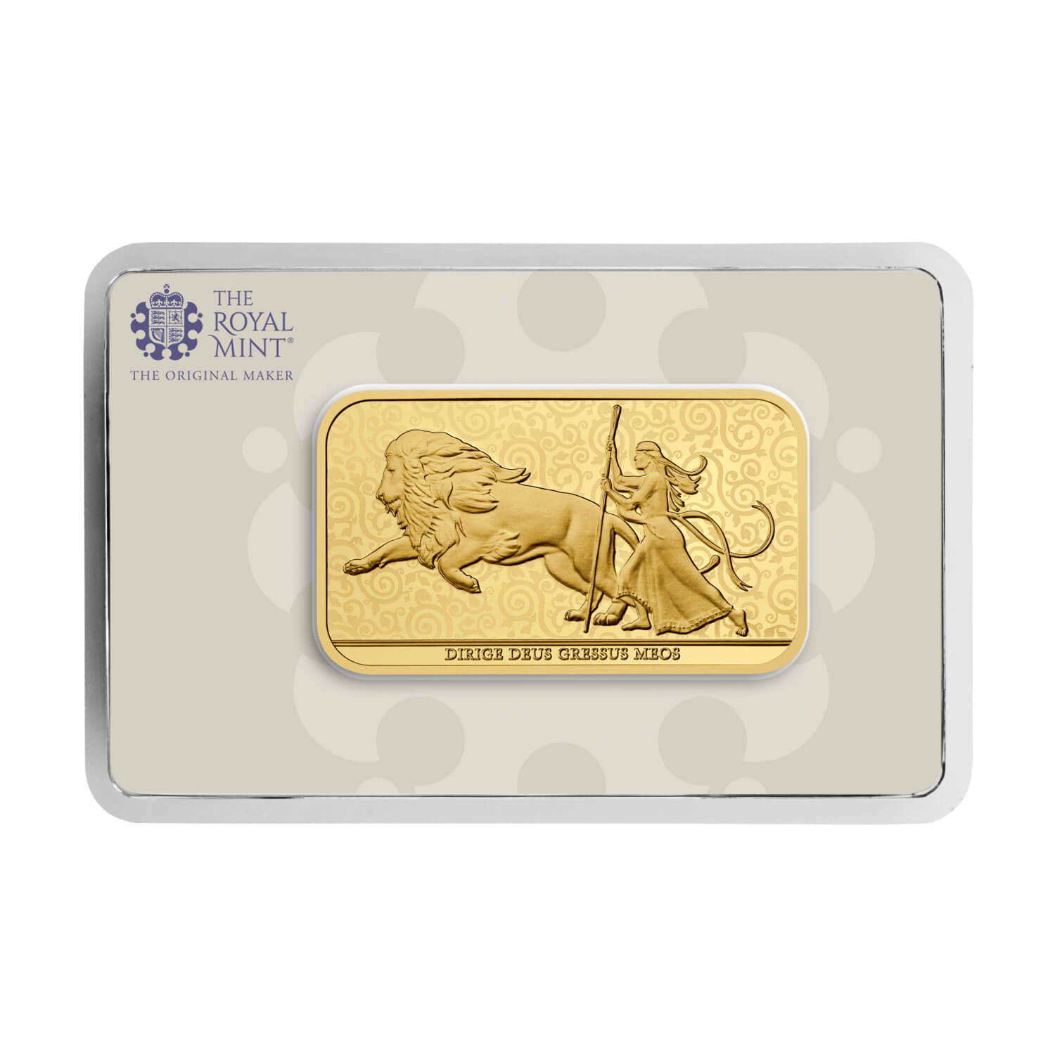 Una and the Lion 1oz Gold Bullion Minted Bar